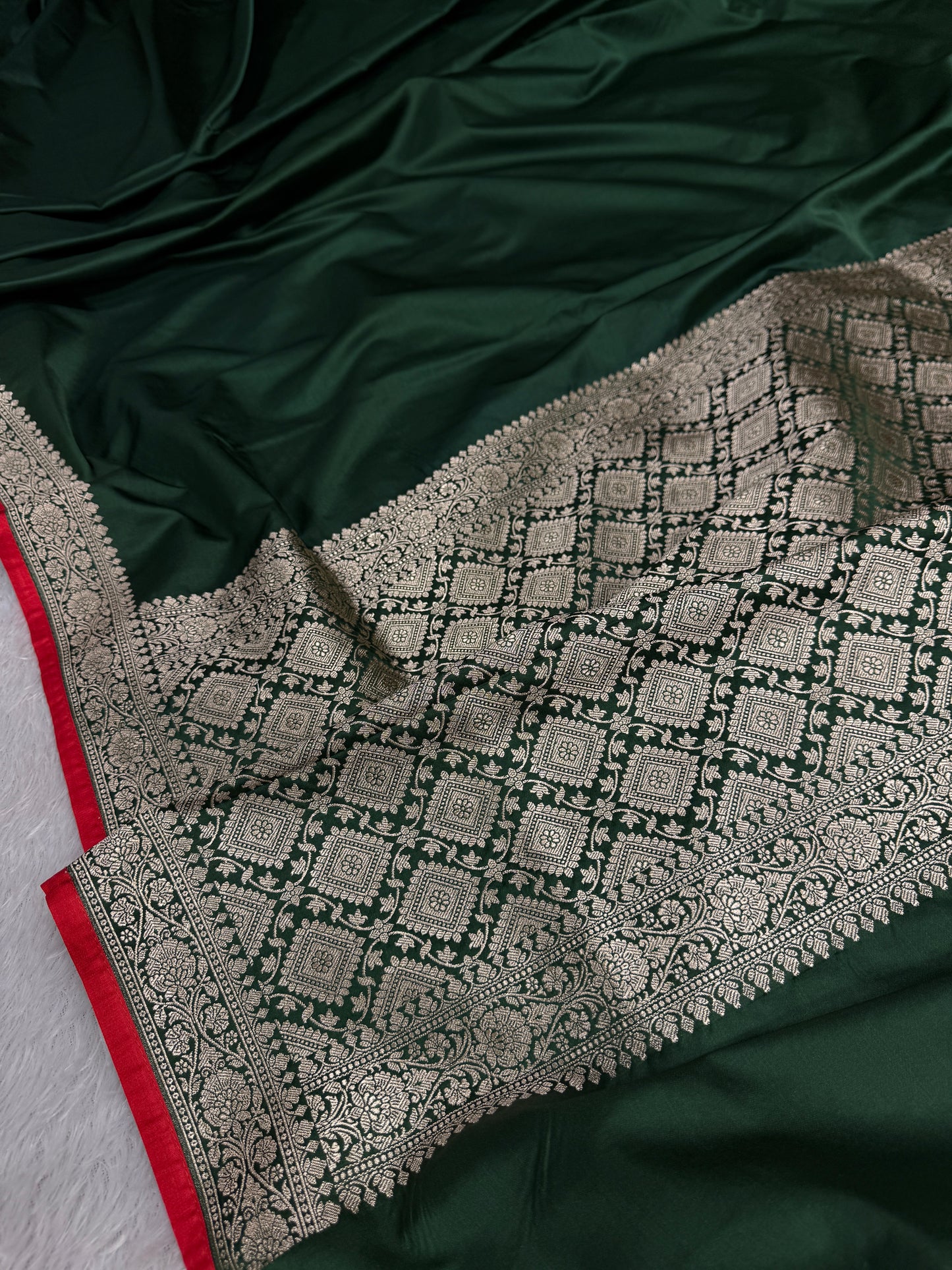 Premium Banarasi Mashru katan silk saree MK185
