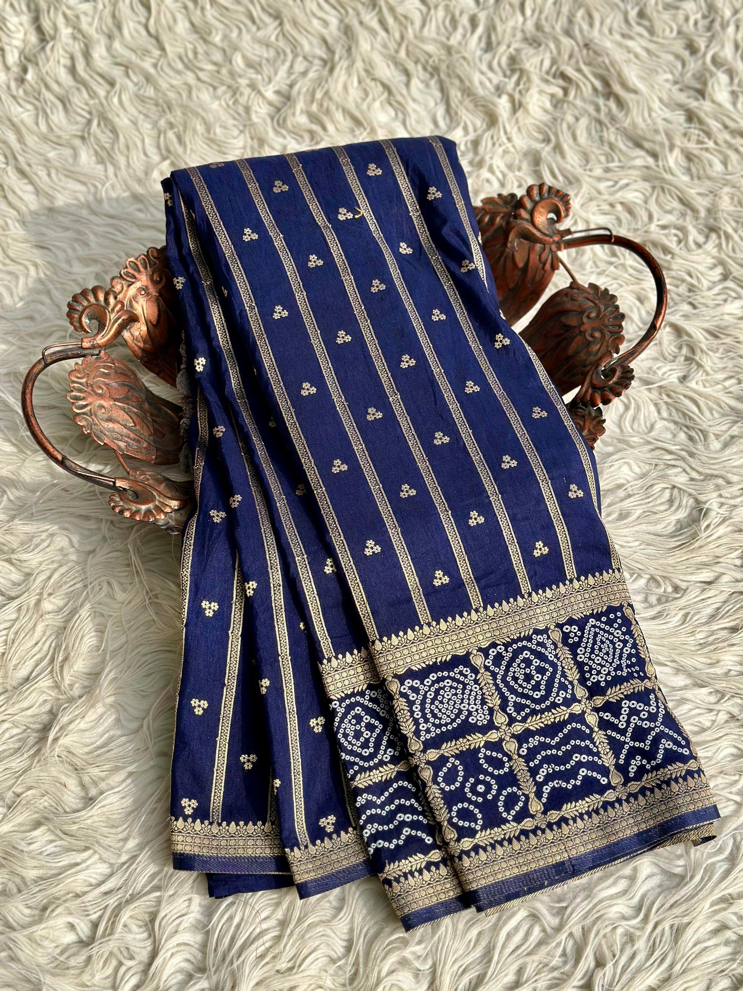 Banarasi Crep georgette silk saree CR109
