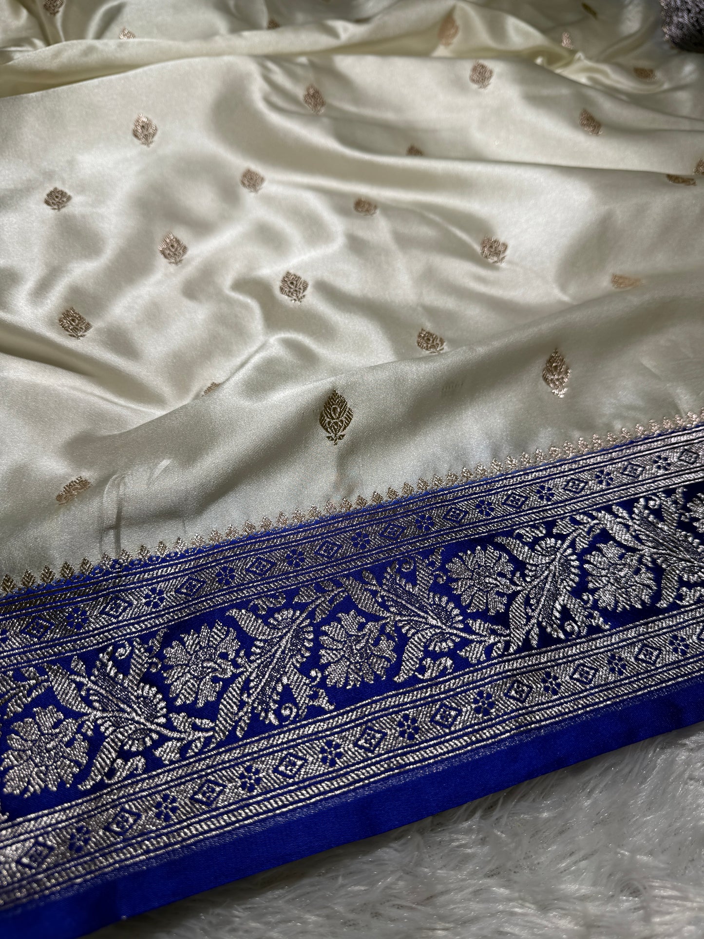 Premium Banarasi Mashru katan silk saree MK182