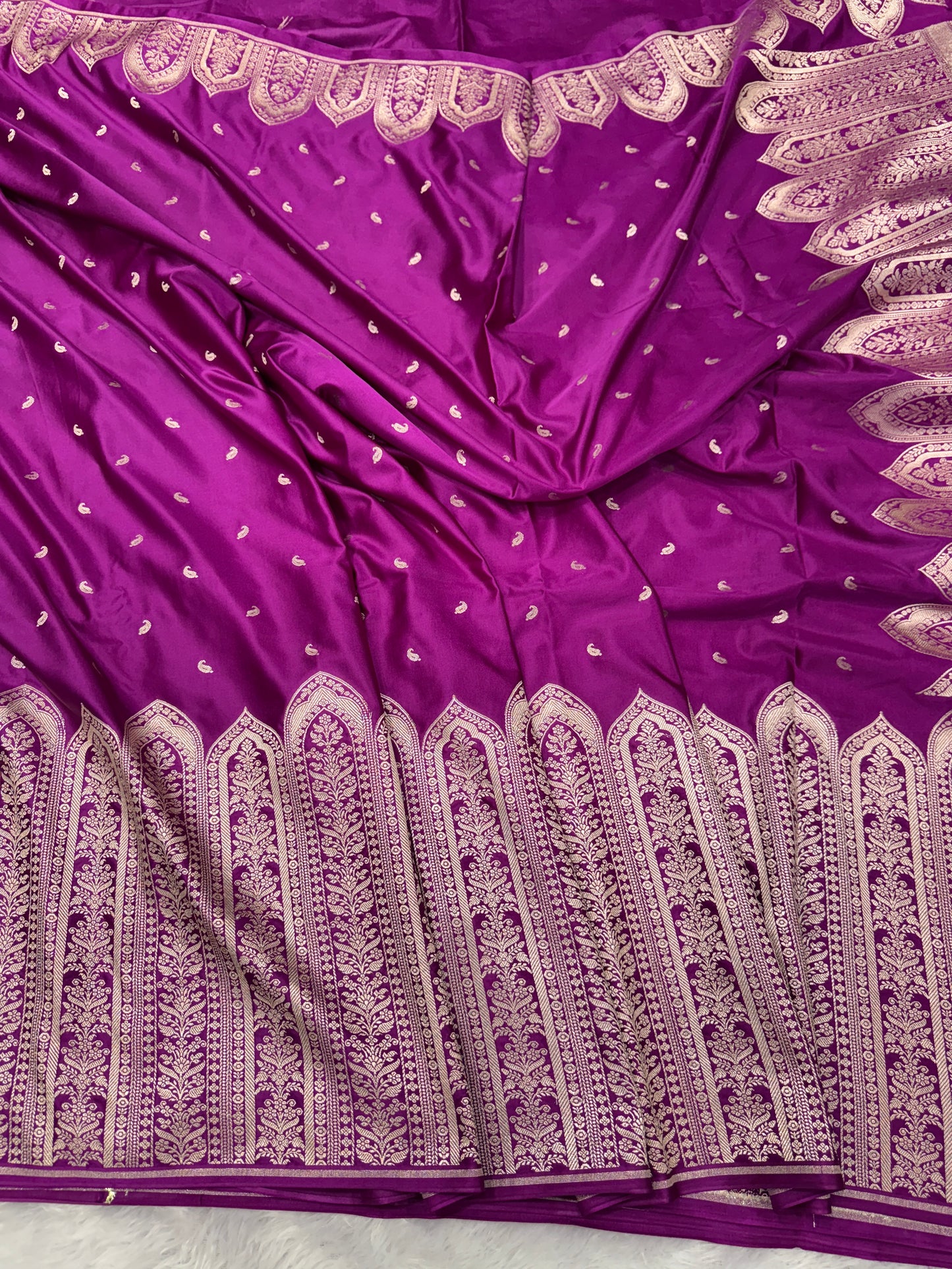 Premium Banarasi Mashru katan silk saree MK189