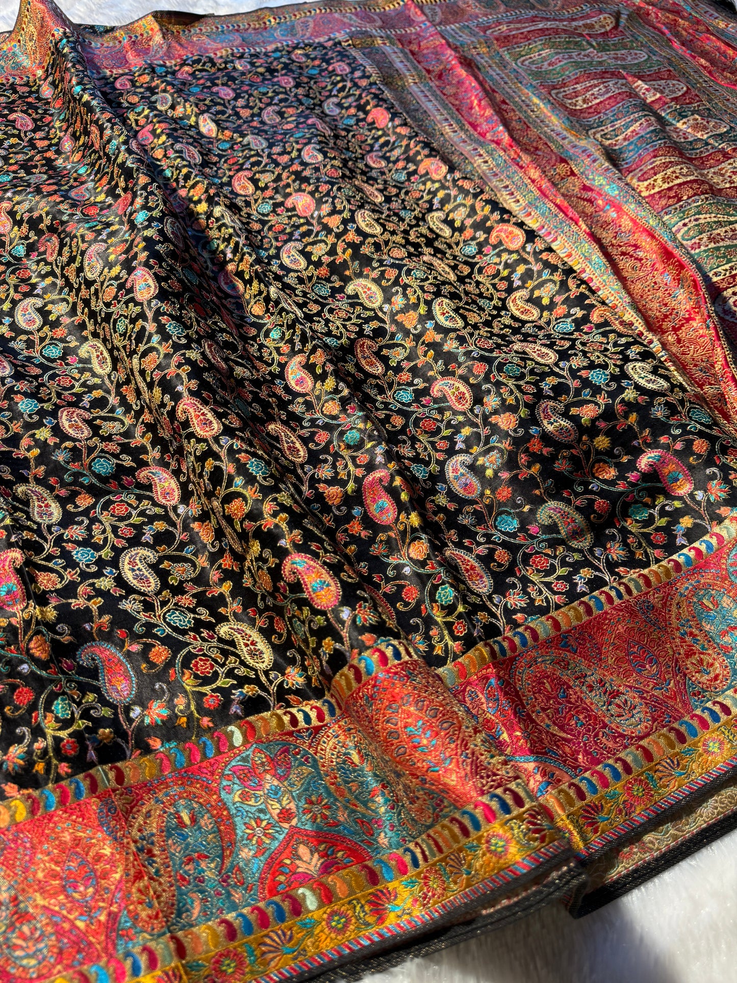 Pashmina sarees with PM102