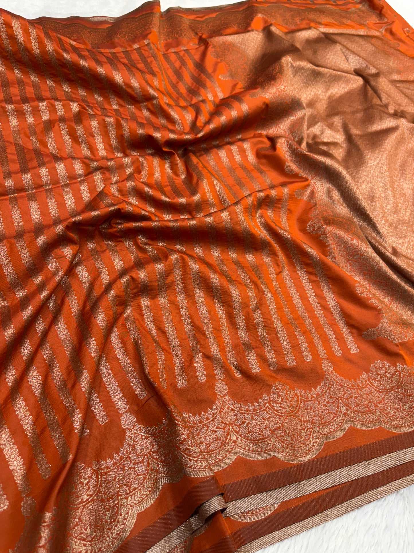 Banarasi semi katan silk saree