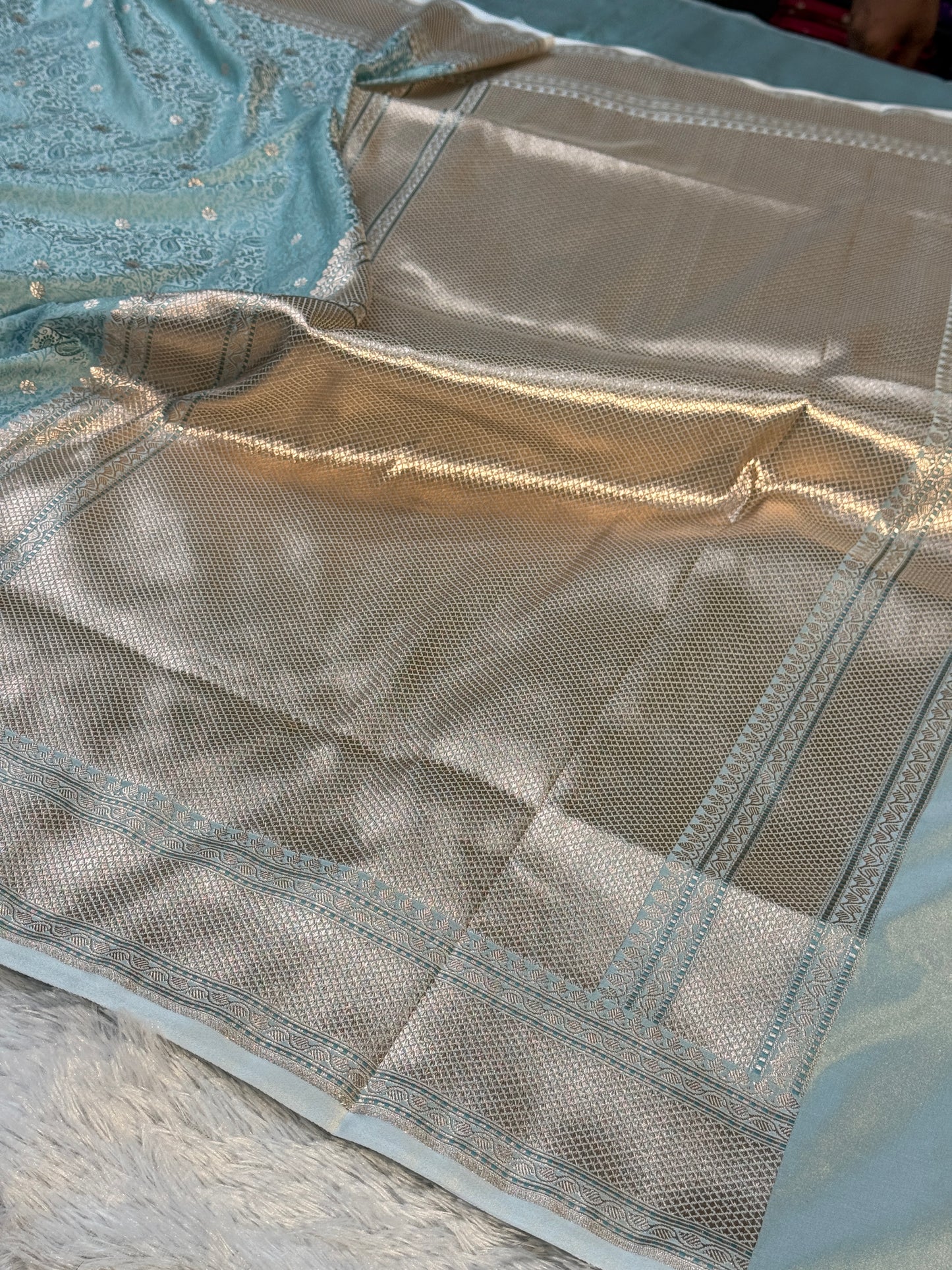 Premium Banarasi Mashru katan silk MK181