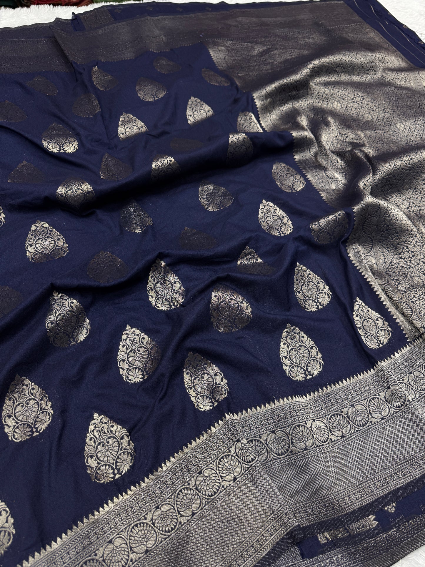 Banarasi georgette silk saree