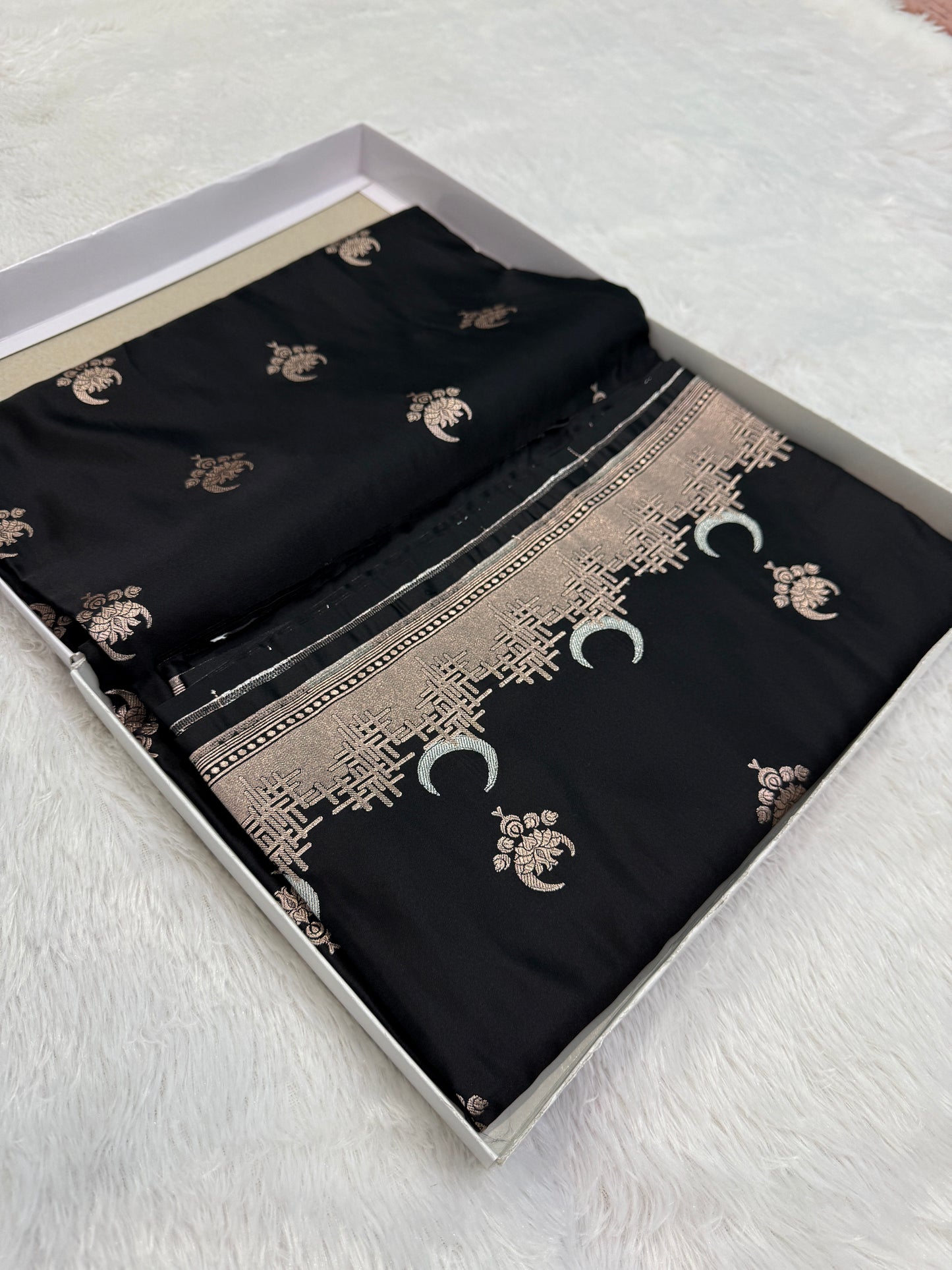 Banarasi mashru katan silk saree MK149
