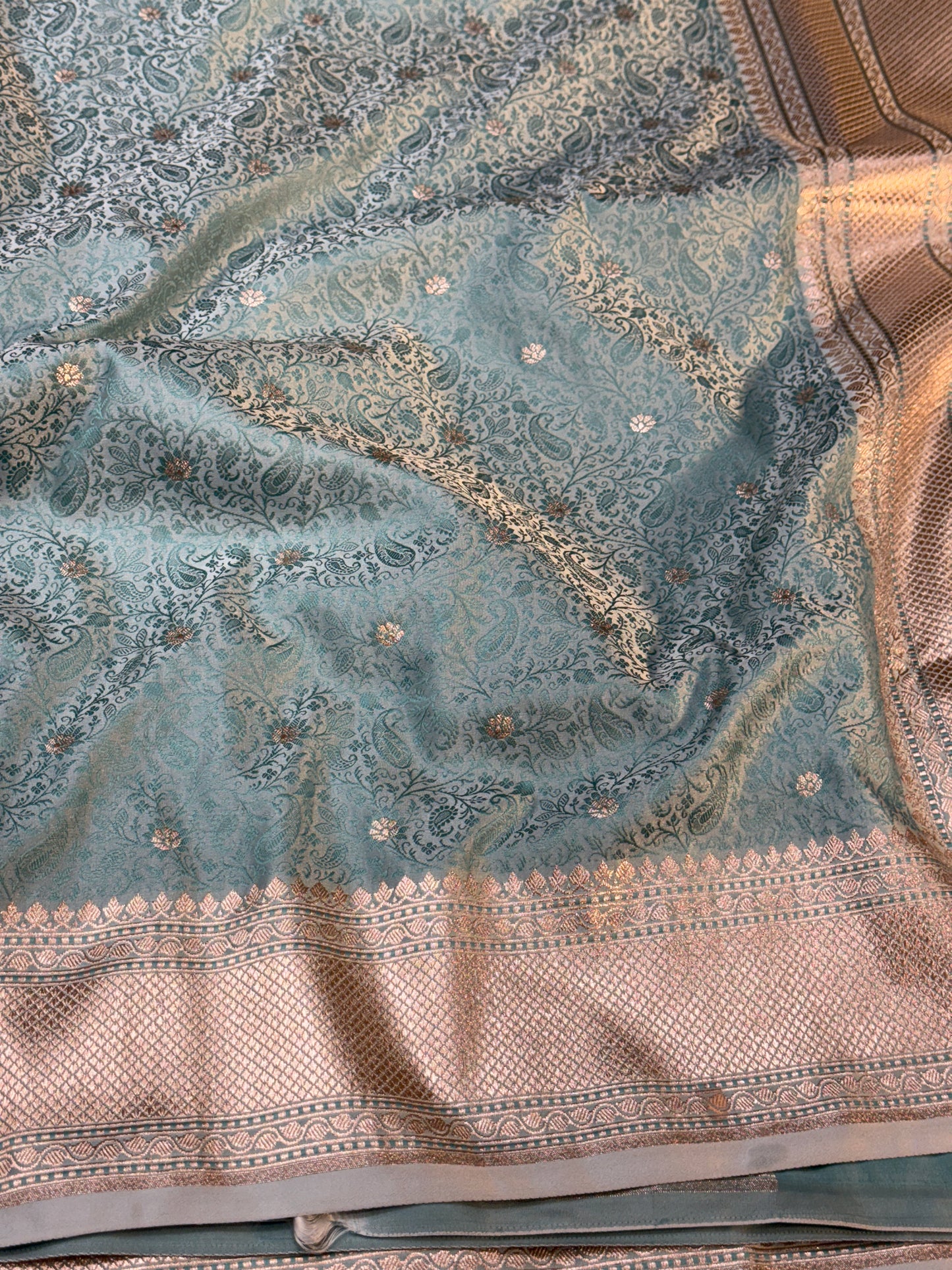 Premium Banarasi Mashru katan silk MK181