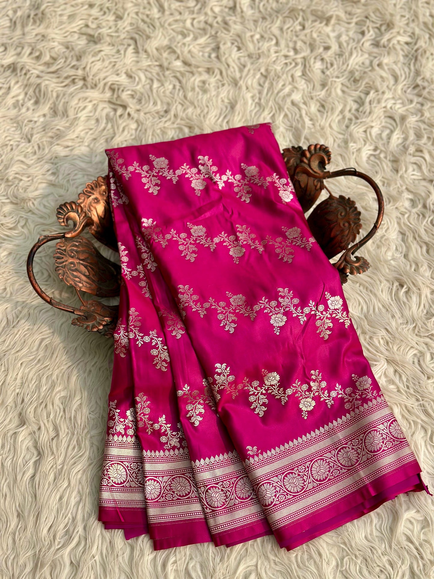 Banarasi mashru katan silk saree MK132
