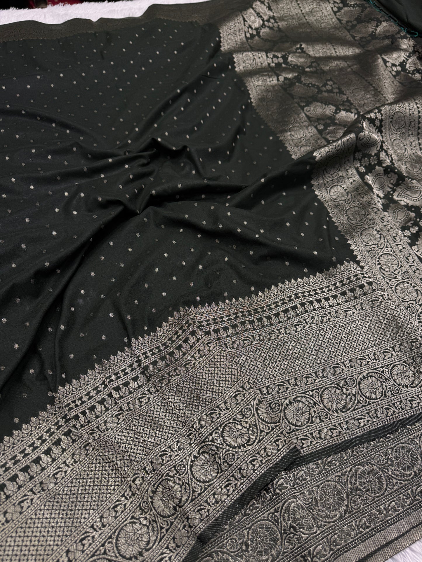 Banarasi georgette silk saree