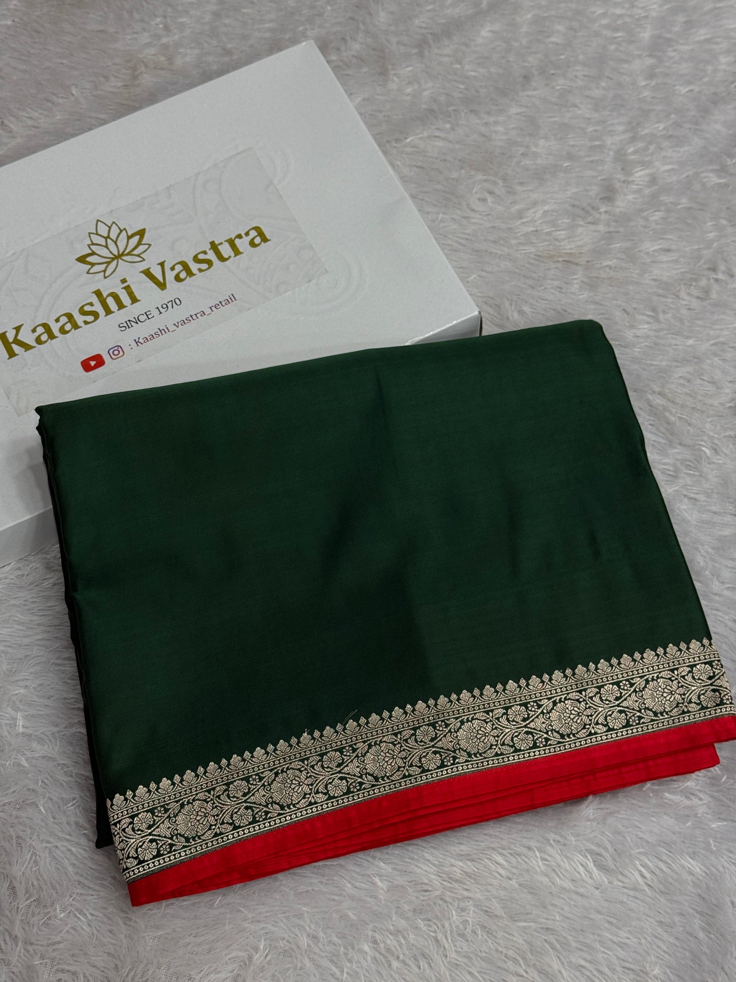 Premium Banarasi Mashru katan silk saree MK185