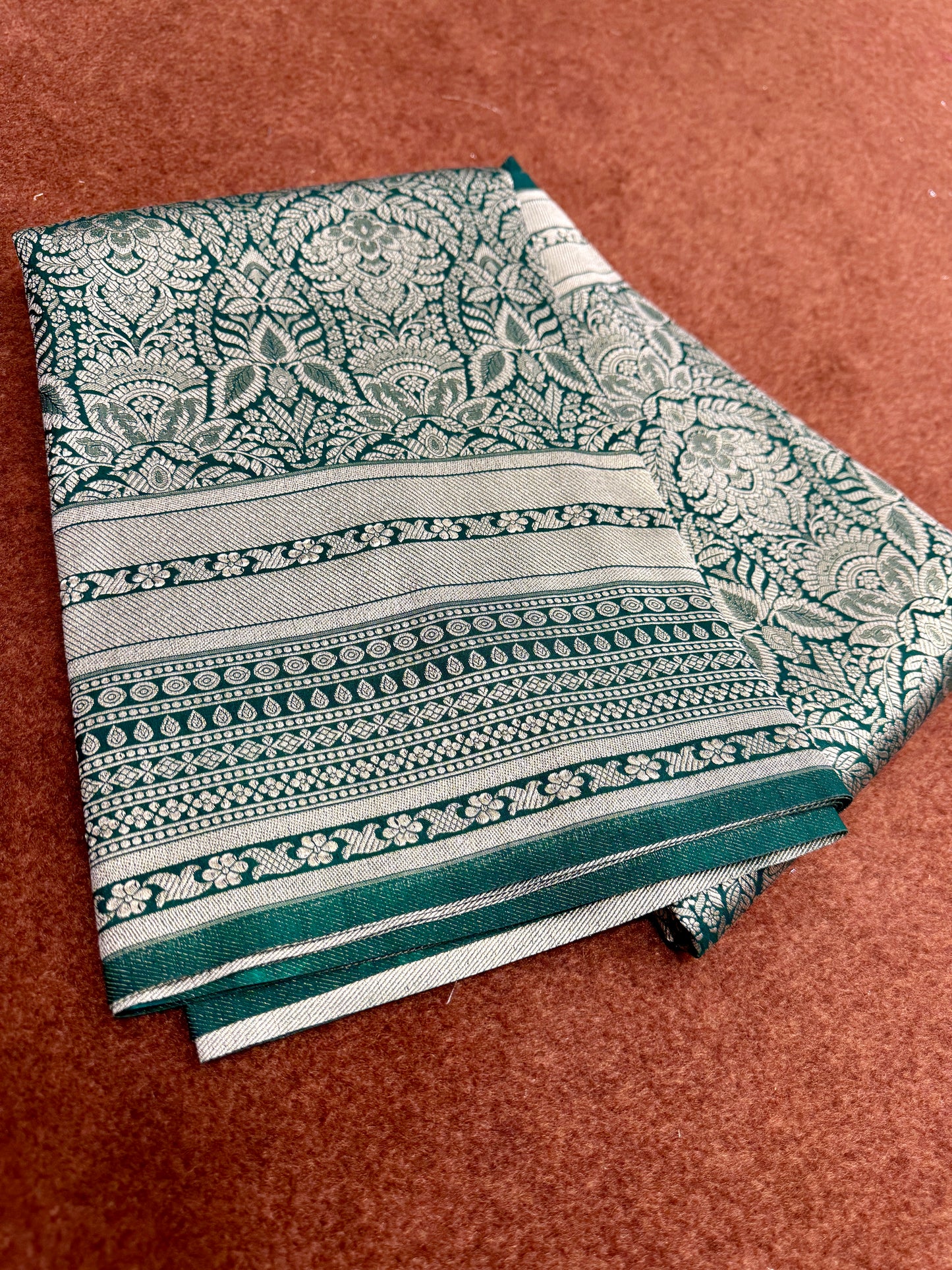 Banarasi katan brocade silk saree BB101