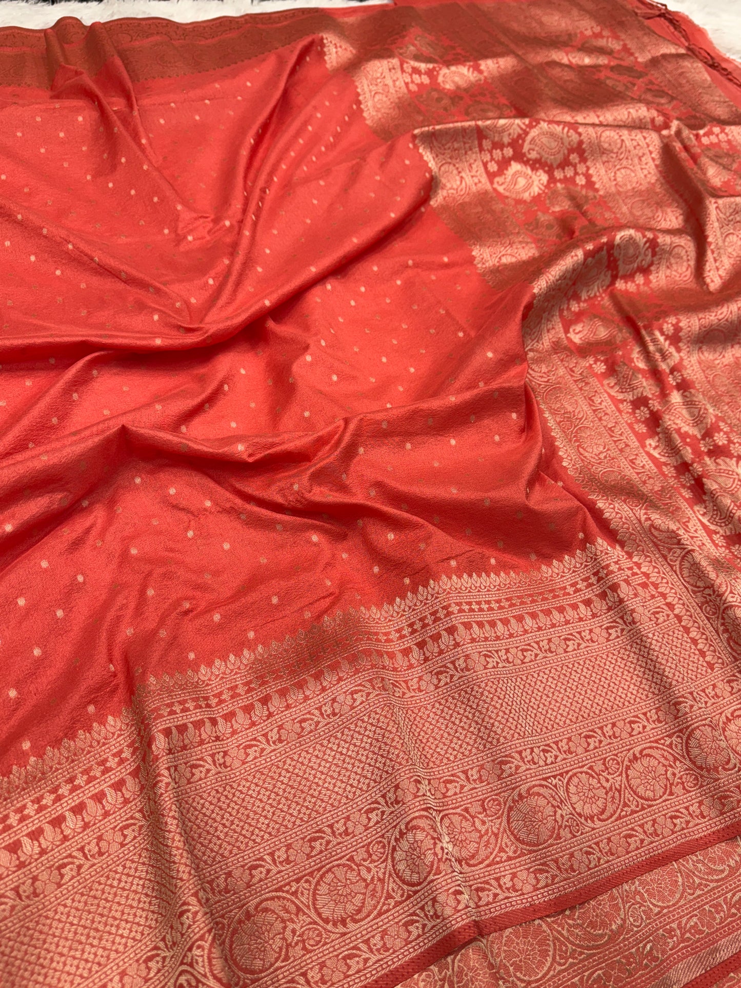 Banarasi georgette silk saree