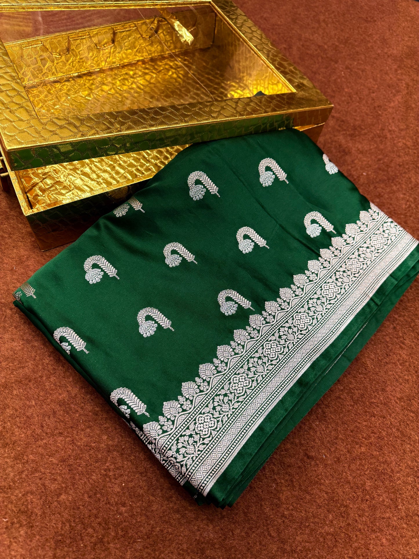 Banarasi Mashru katan silk saree MK155