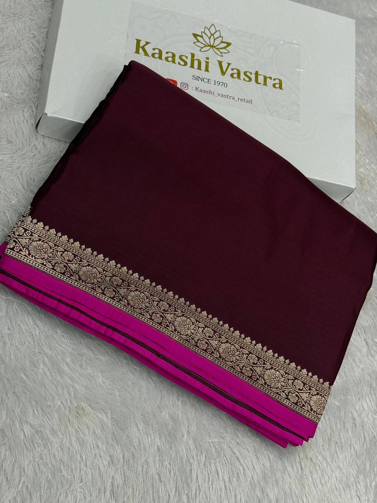 Premium Banarasi Mashru katan silk saree MK185