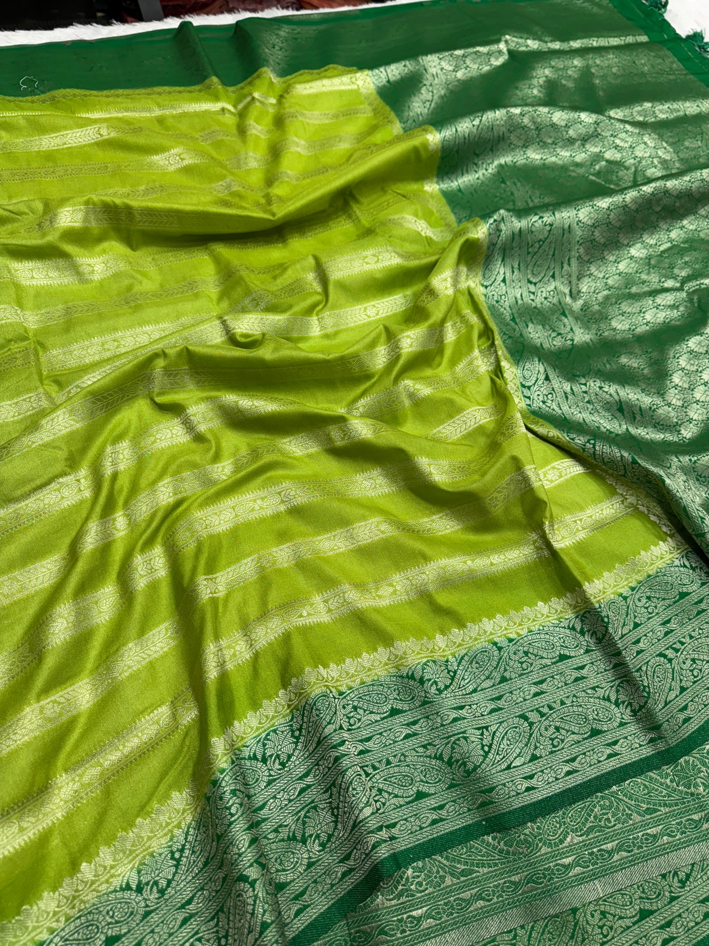 Banarasi georgette silk saree