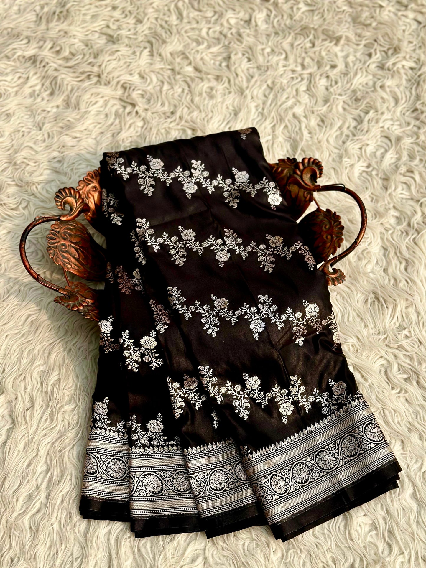 Banarasi mashru katan silk saree MK132