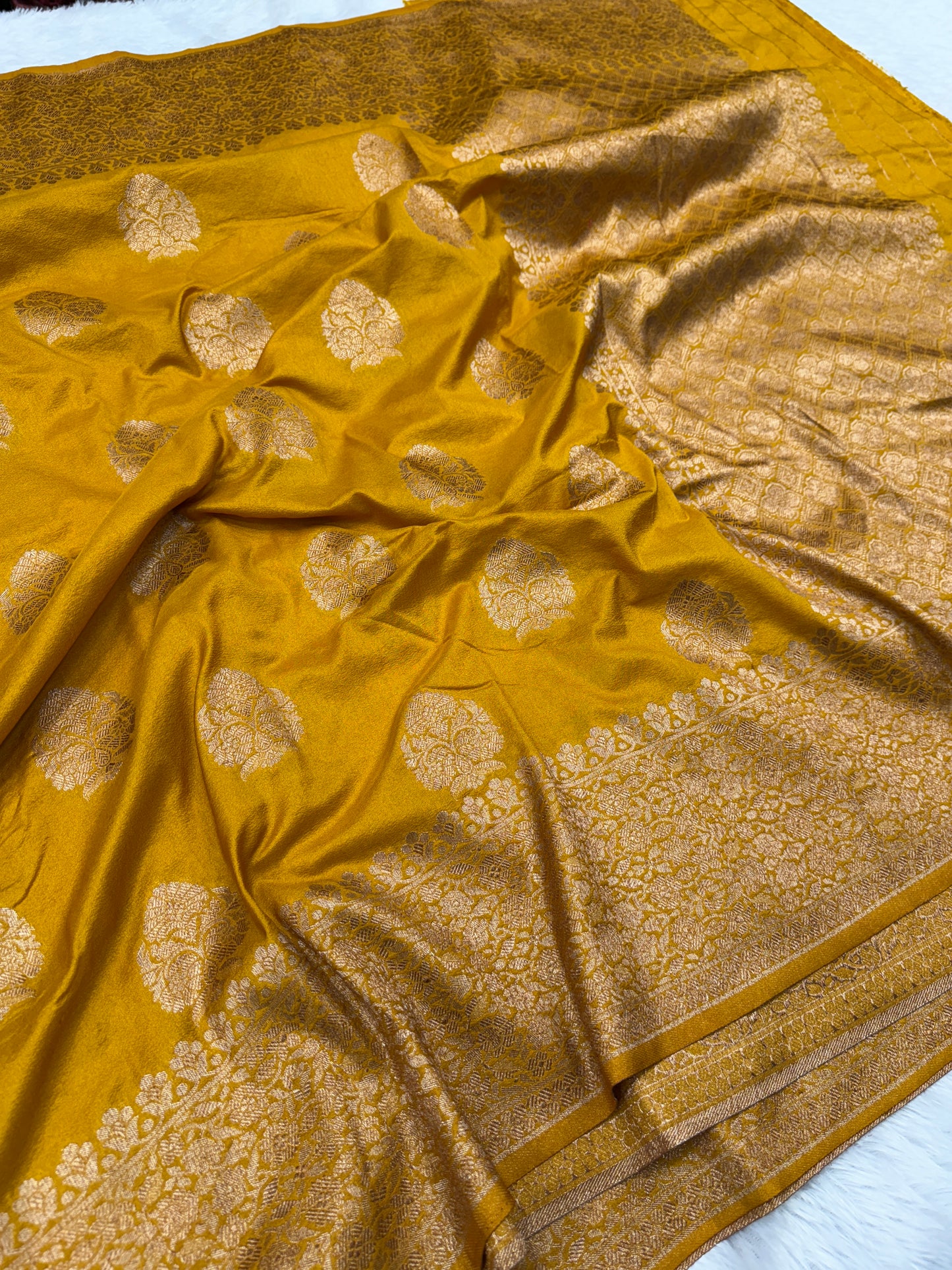 Banarasi georgette silk saree