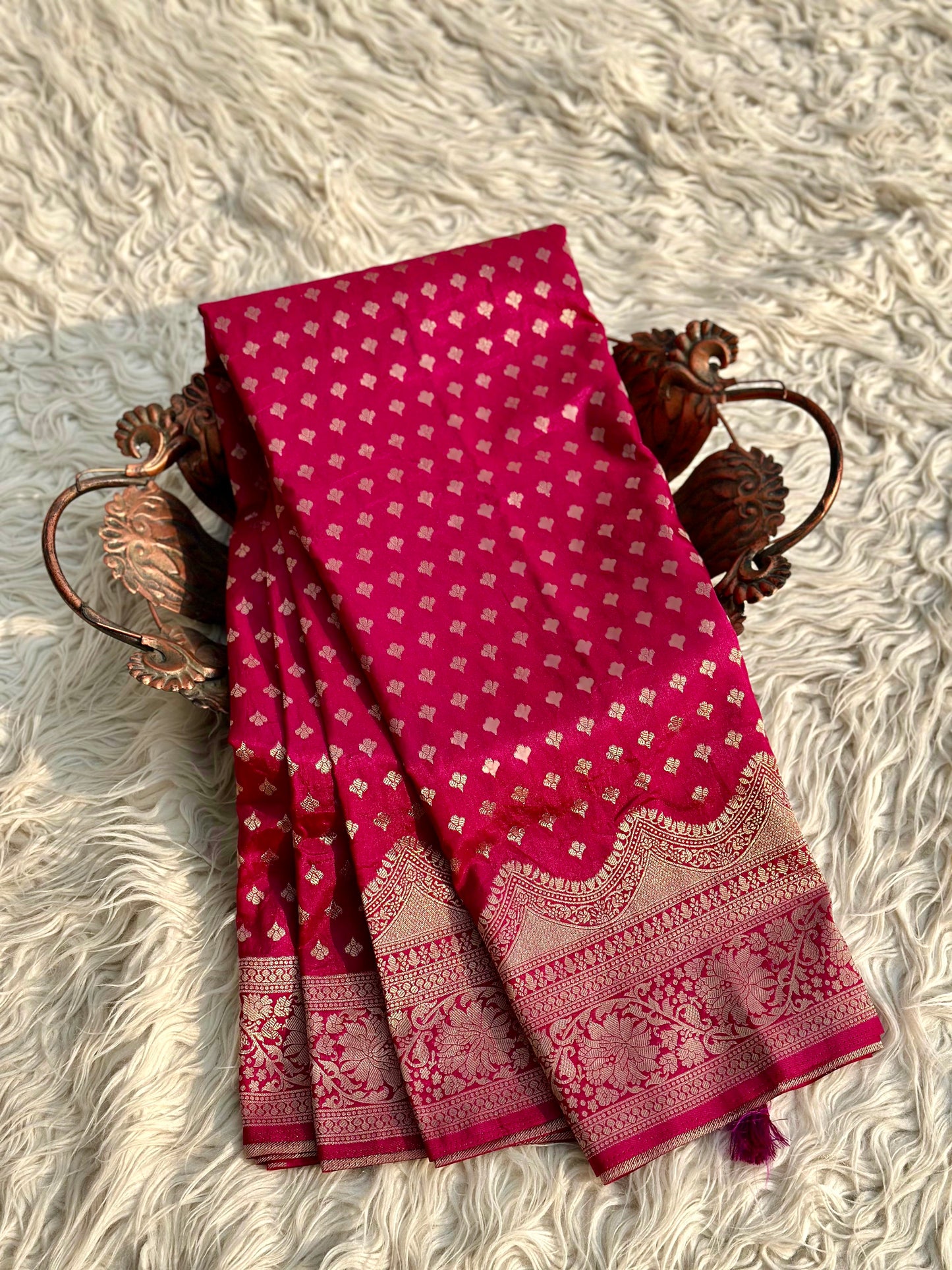 Banarasi Crep silk saree CR111