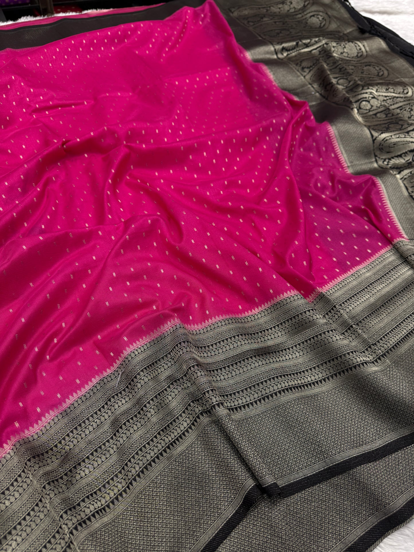 Banarasi georgette silk saree