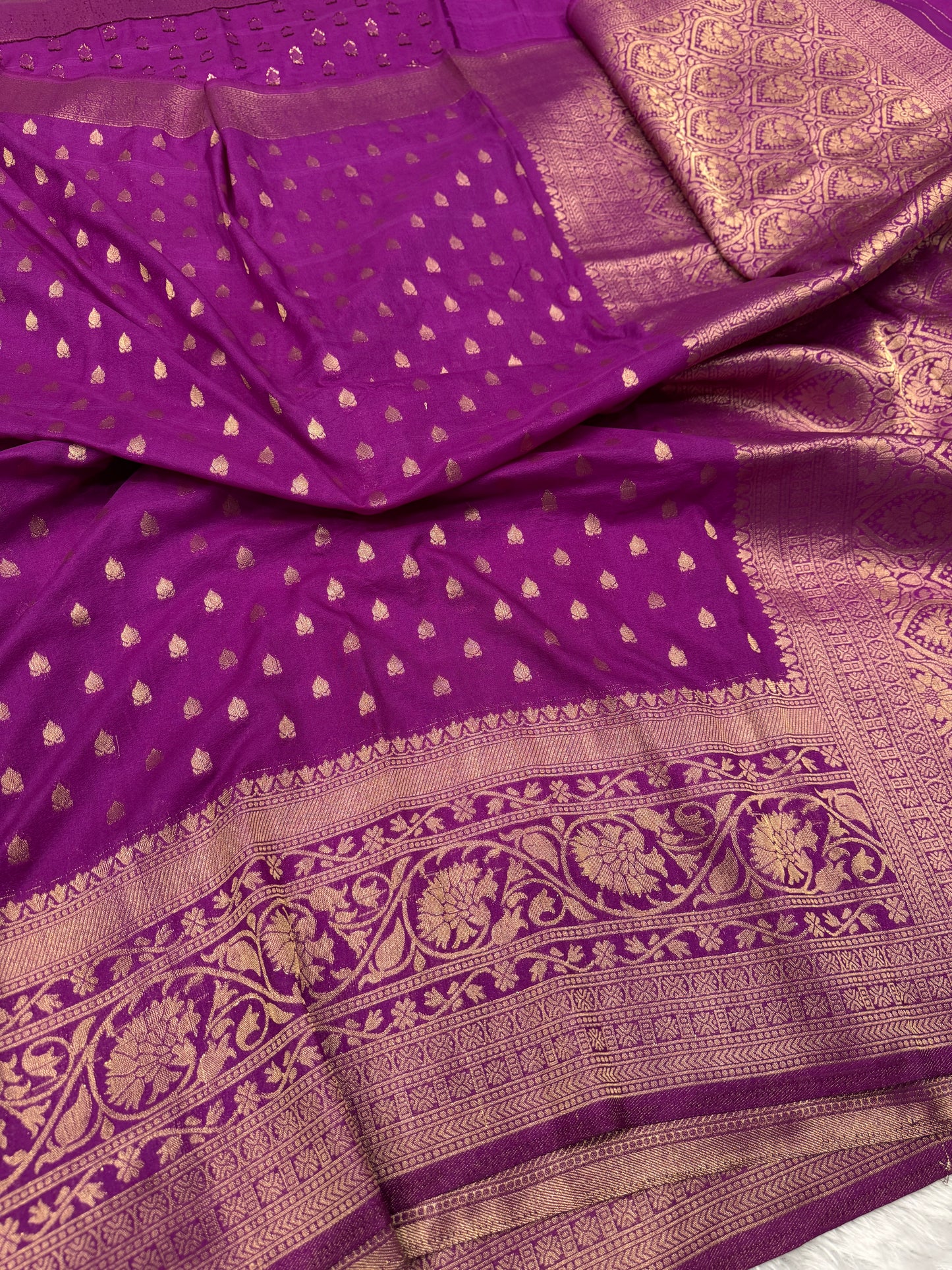 Banarasi georgette silk saree
