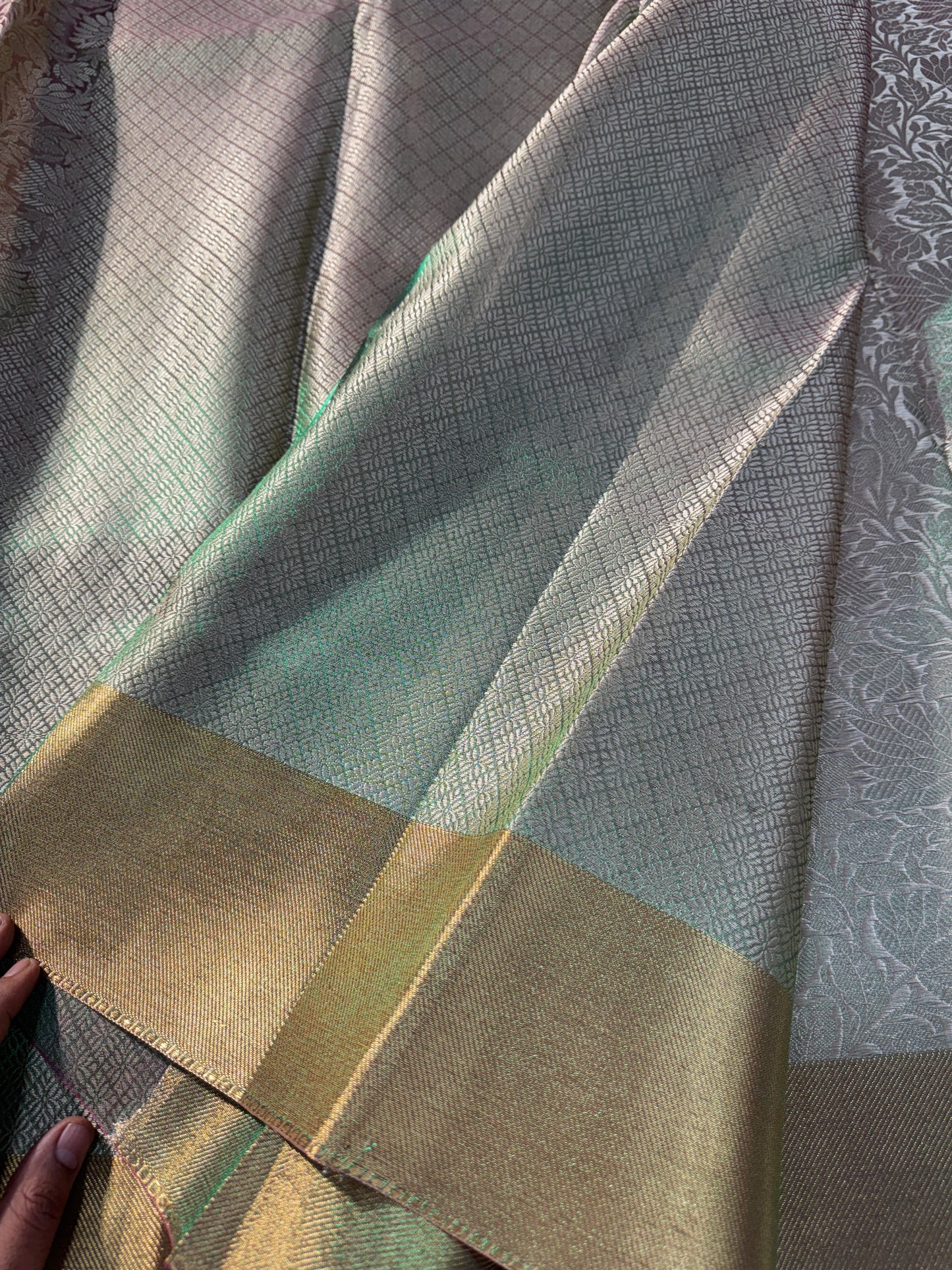 Nita Mam Inspired Kaniivaram tissue silk saree KT101