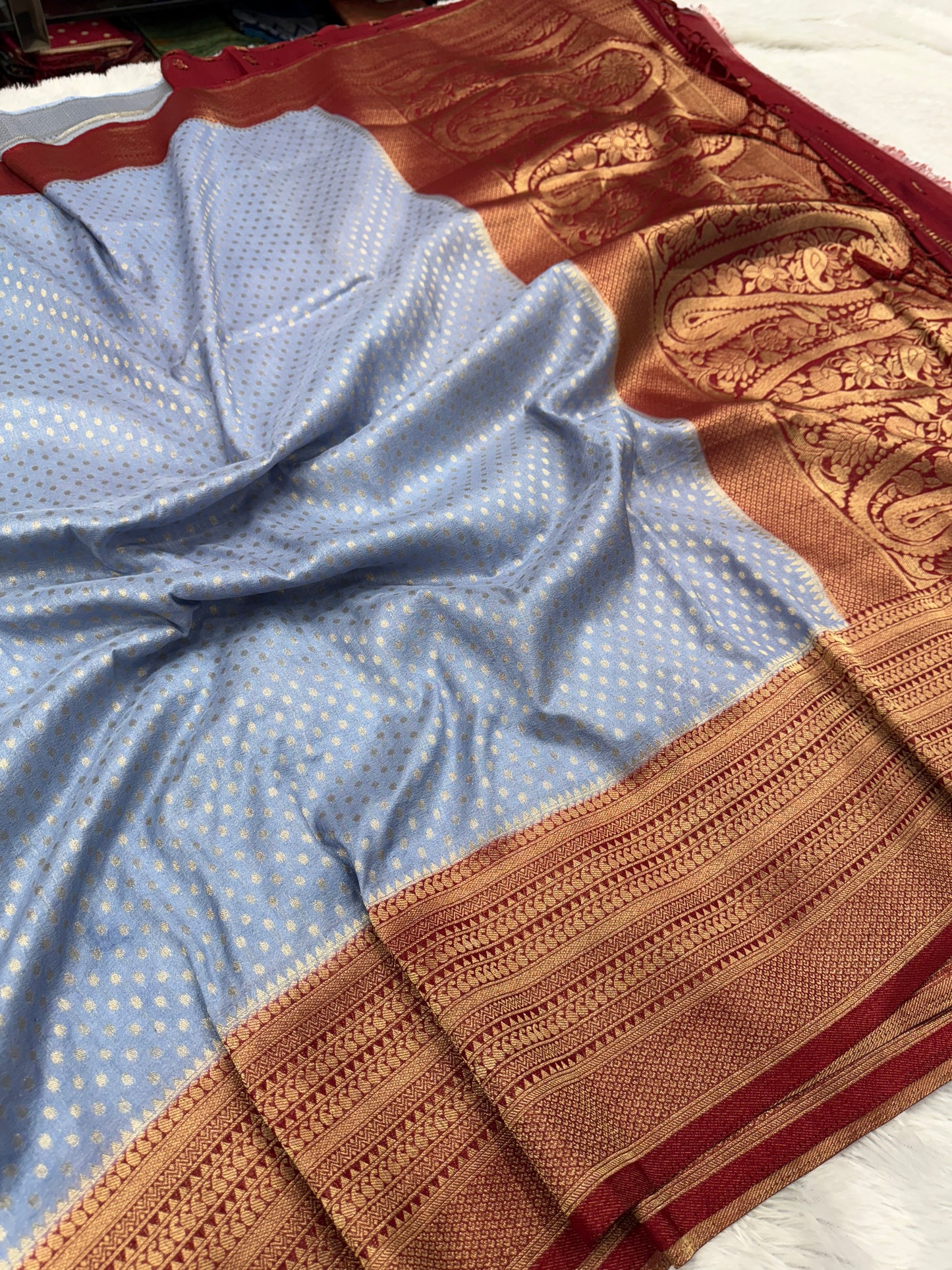 Banarasi georgette silk saree