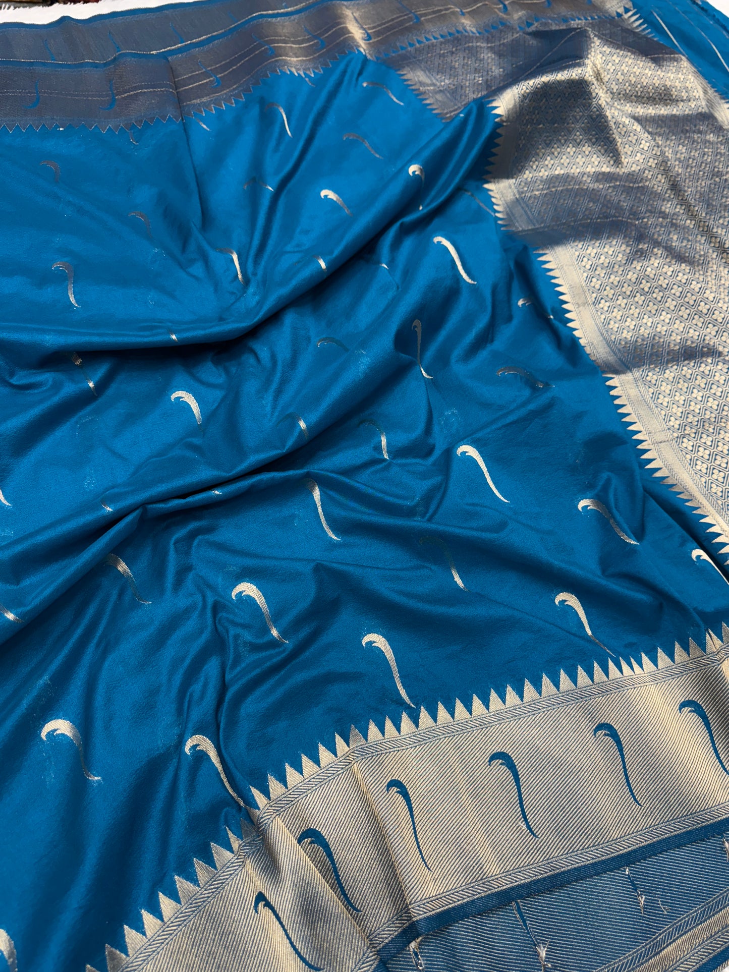 Banarasi georgette silk saree