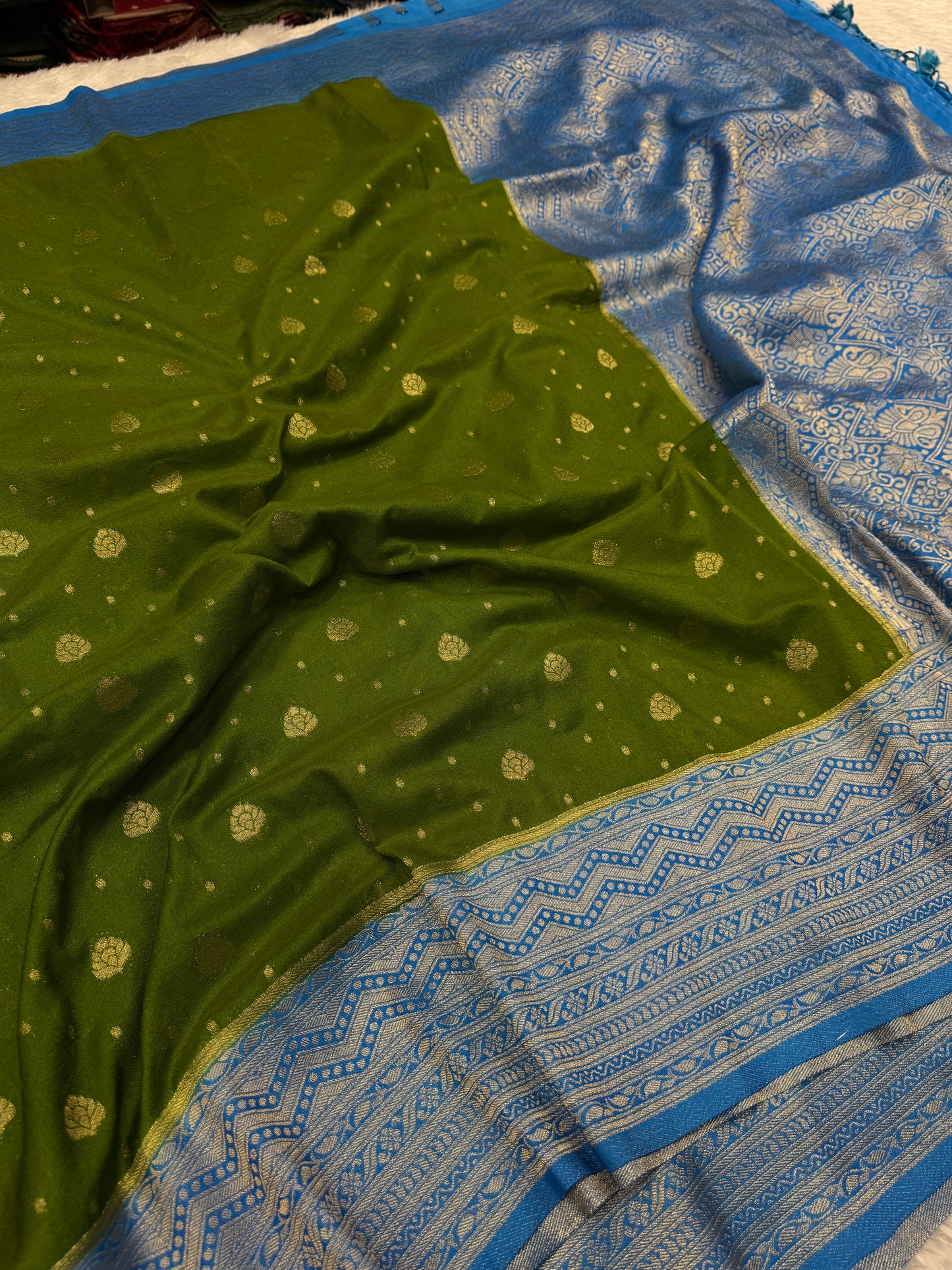 Banarasi georgette silk saree