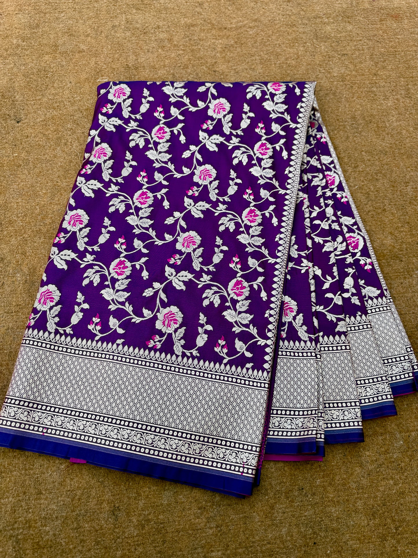 Banarasi mashru katan silk saree MK133