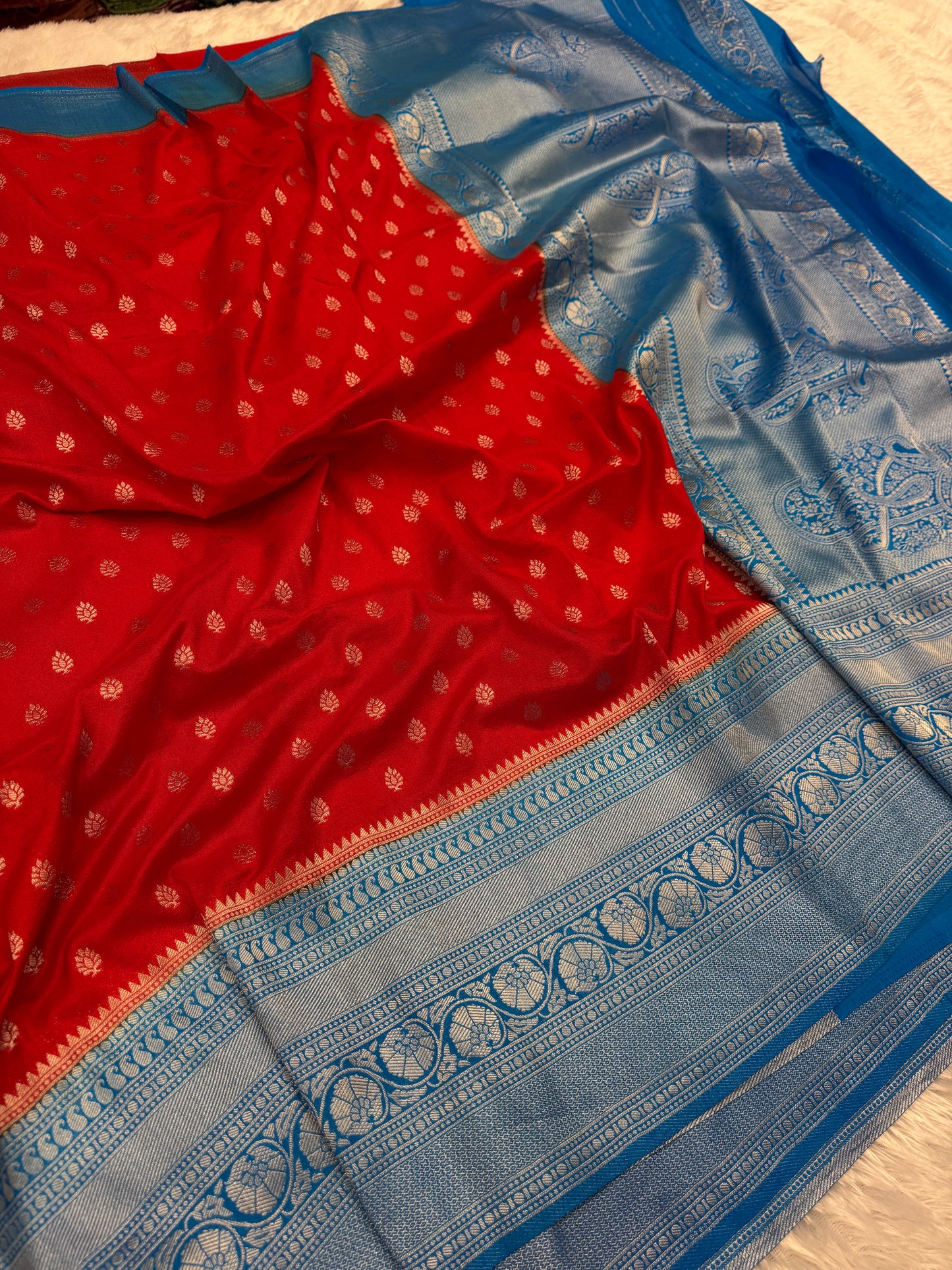Banarasi georgette silk saree