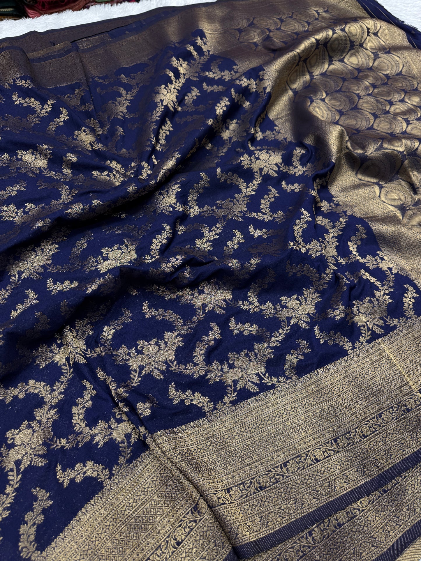 Banarasi georgette silk saree
