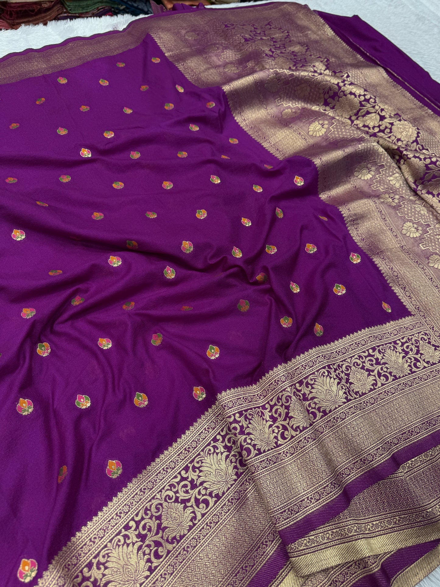Banarasi georgette silk saree