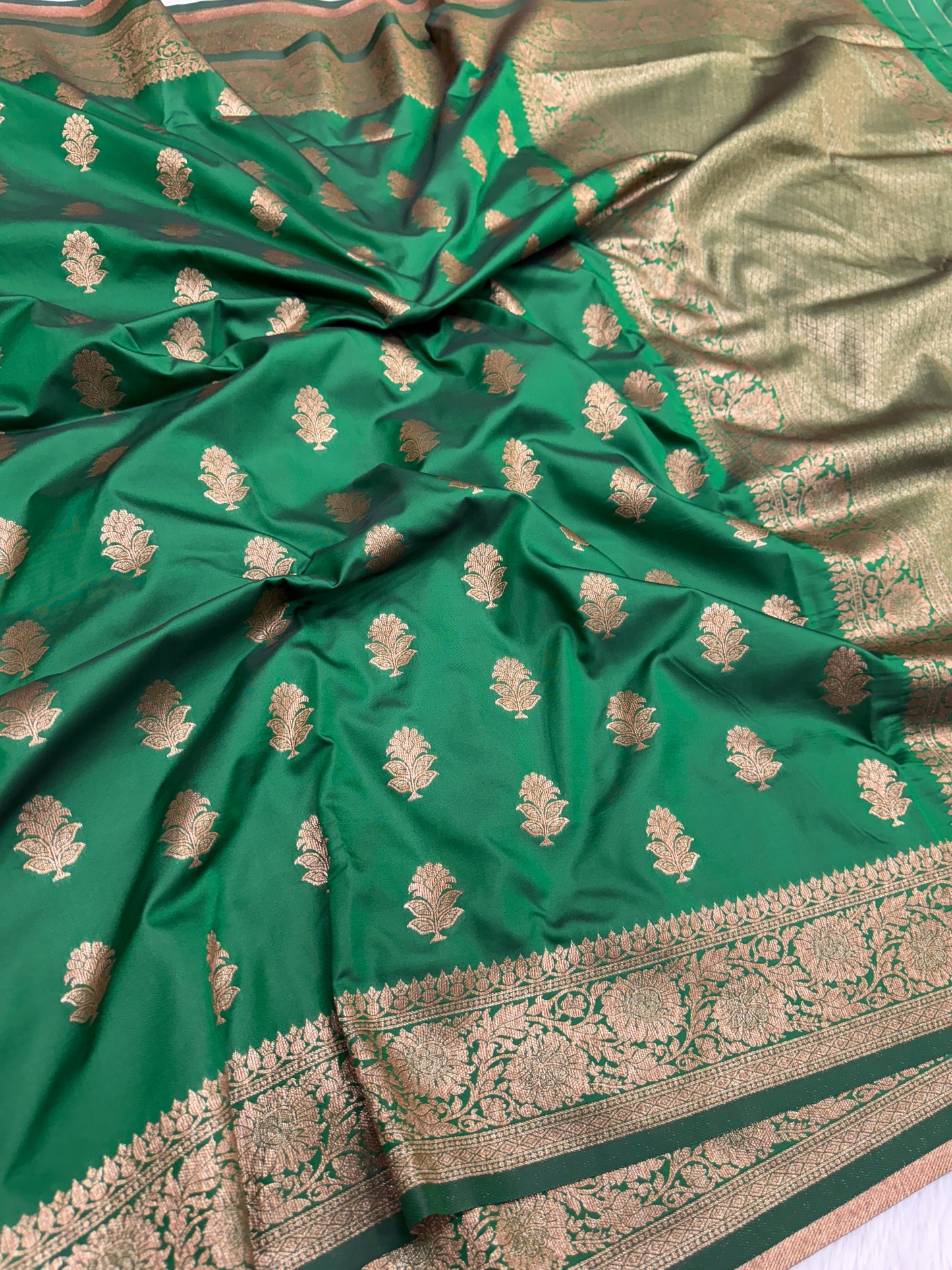 Banarasi semi katan silk saree