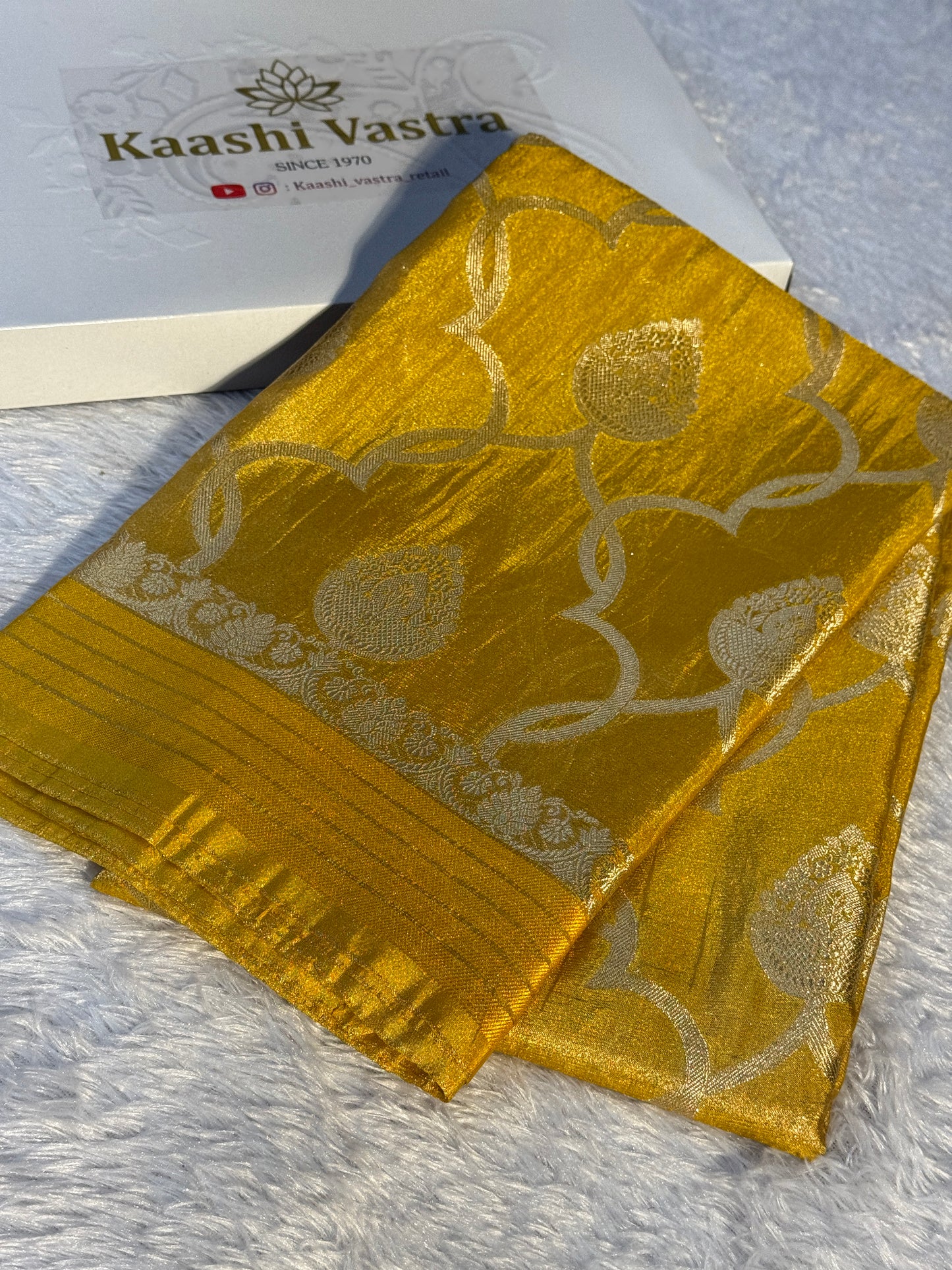 Banarasi tissue silk saree TS109