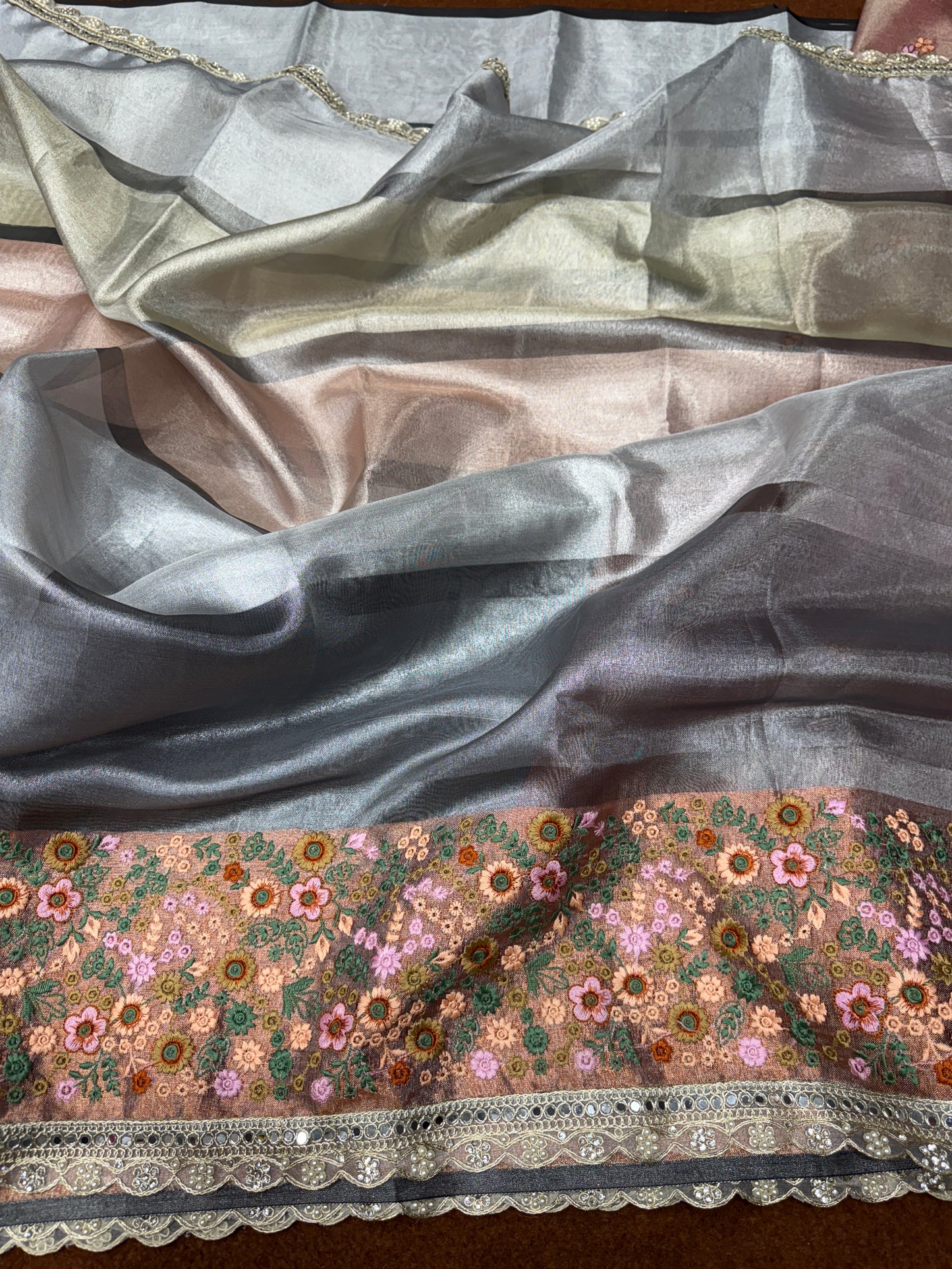 Banarasi premium pure tissue silk saree PT102