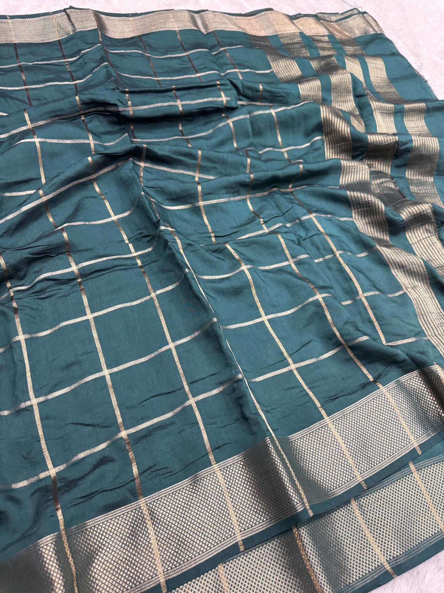 Banarasi georgette silk saree