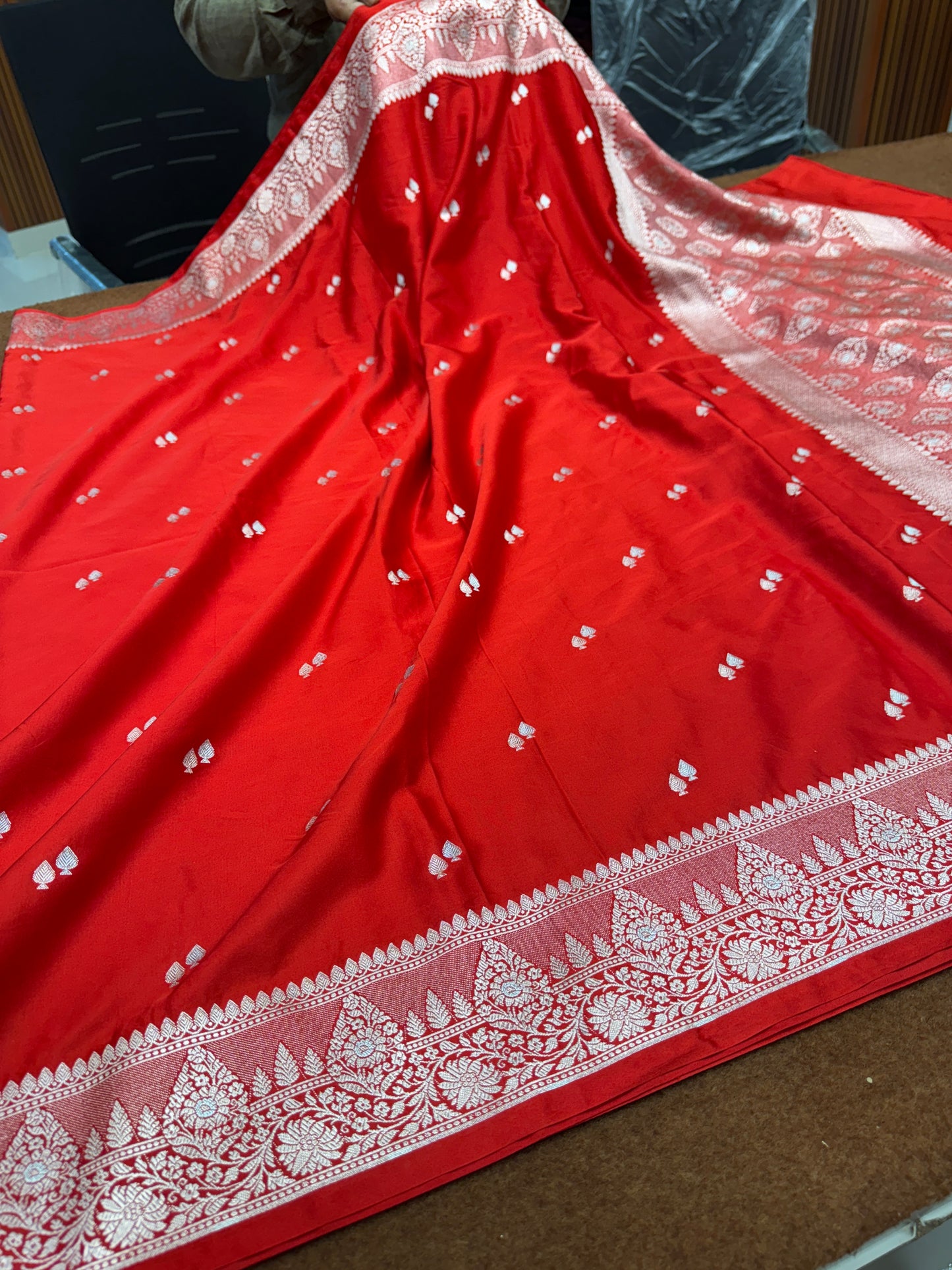 Banarasi Mashru katan silk saree MK153