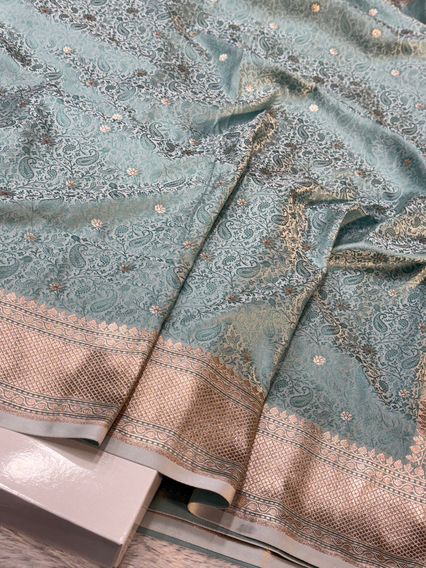 Premium Banarasi Mashru katan silk MK181