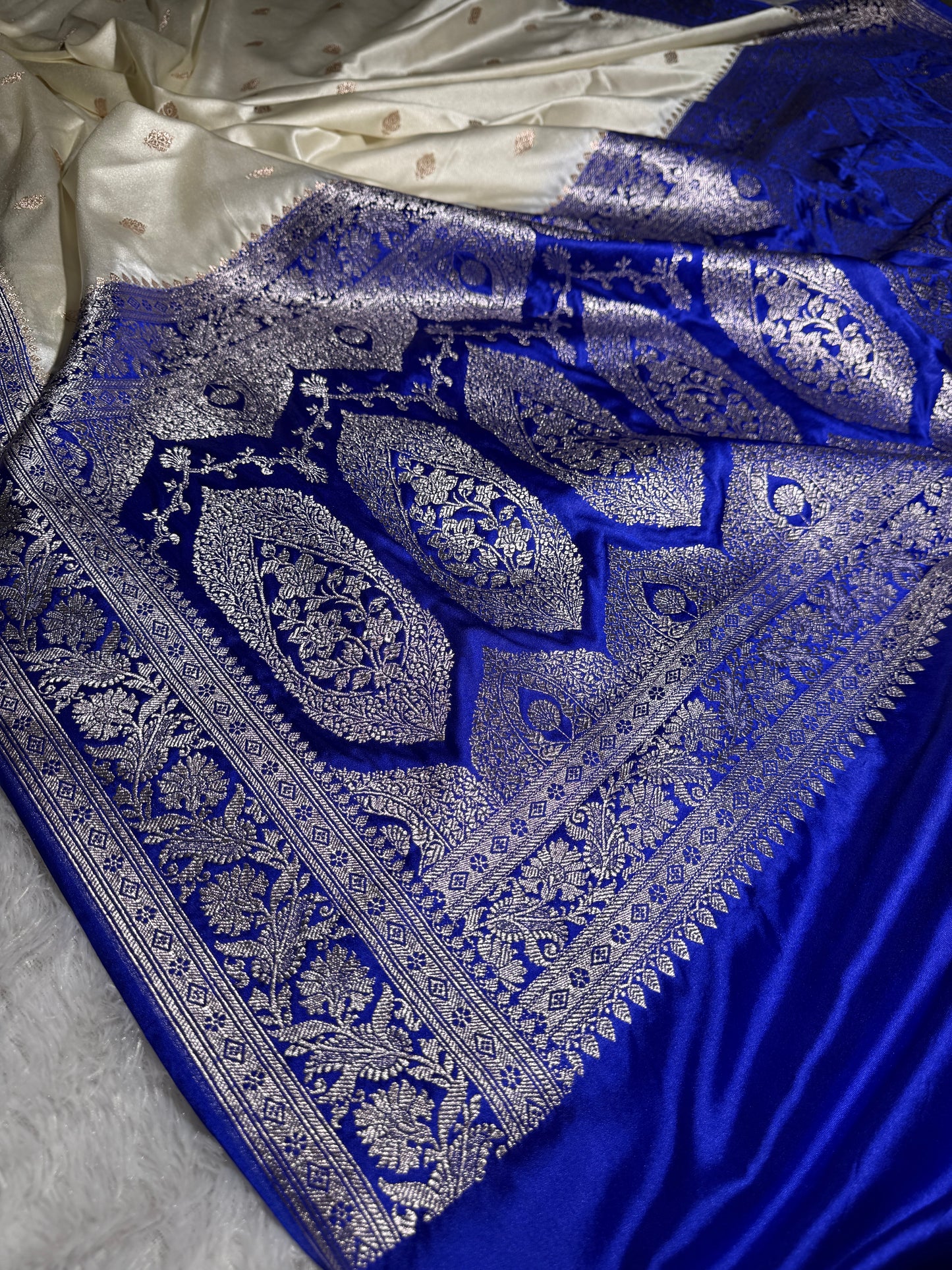 Premium Banarasi Mashru katan silk saree MK182