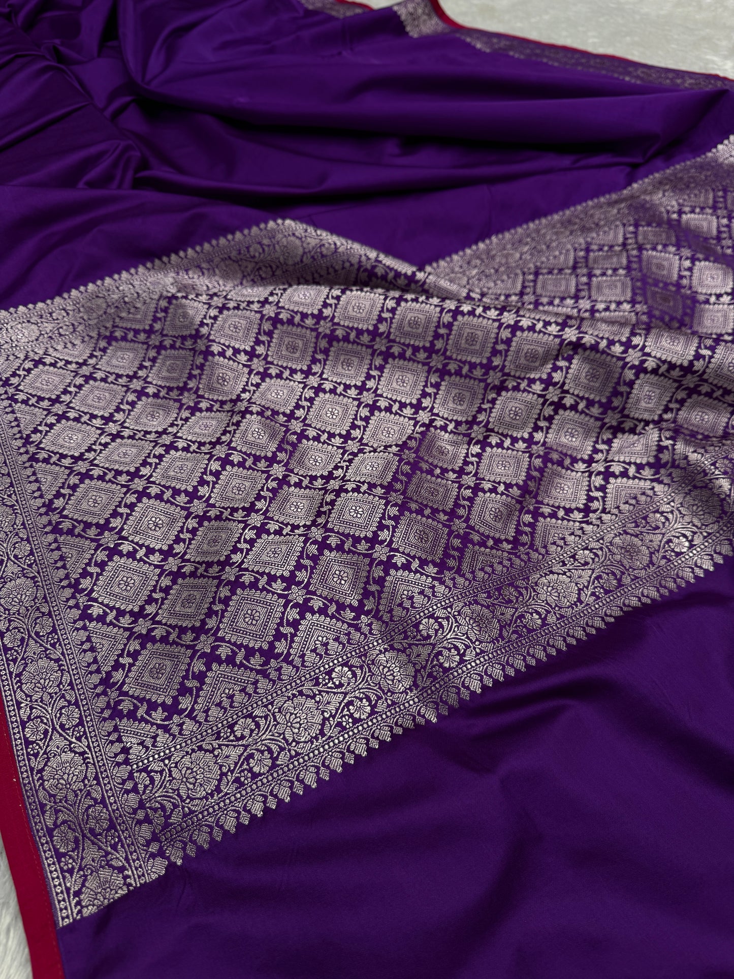 Premium Banarasi Mashru katan silk saree MK185