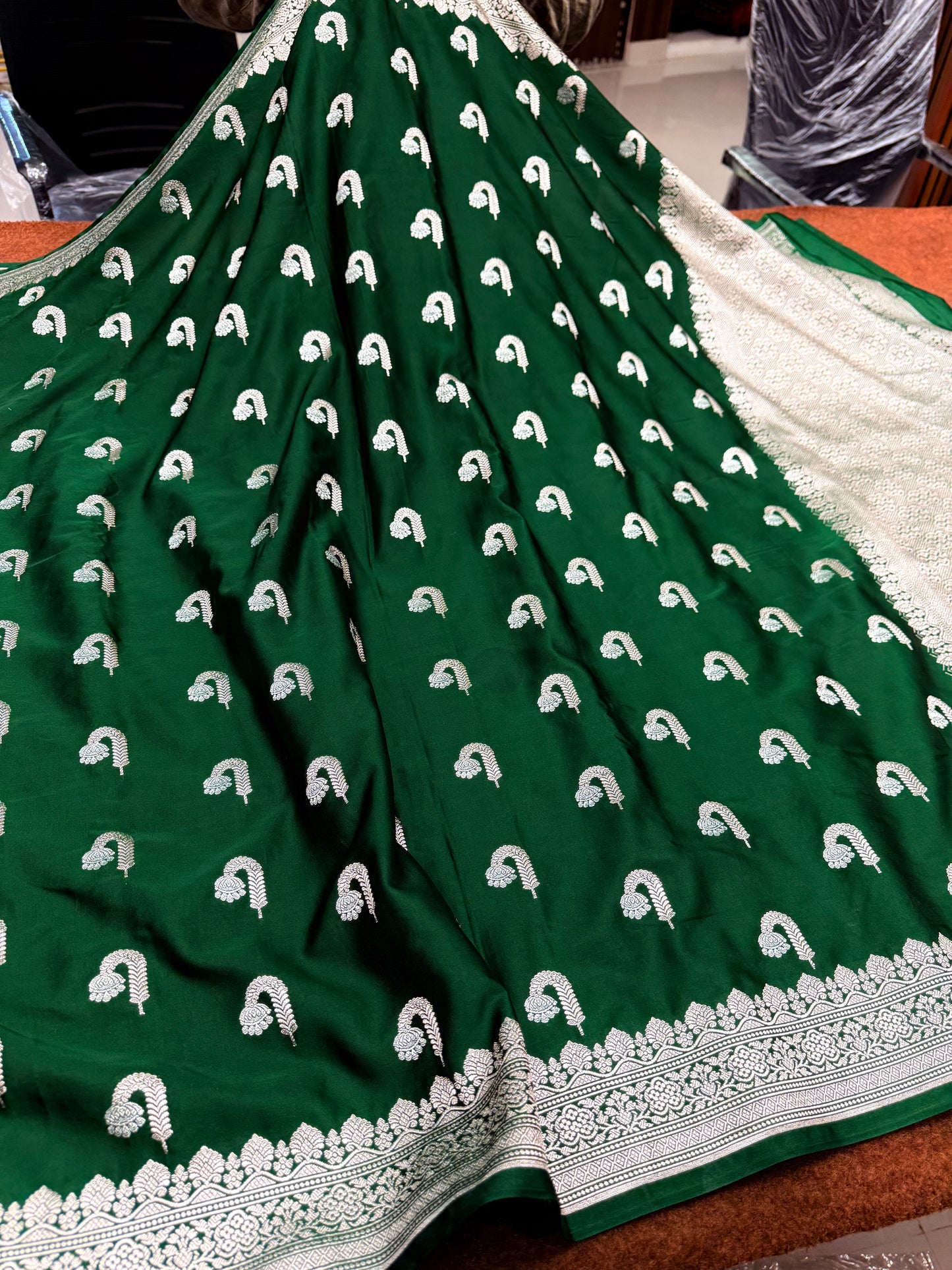 Banarasi Mashru katan silk saree MK155