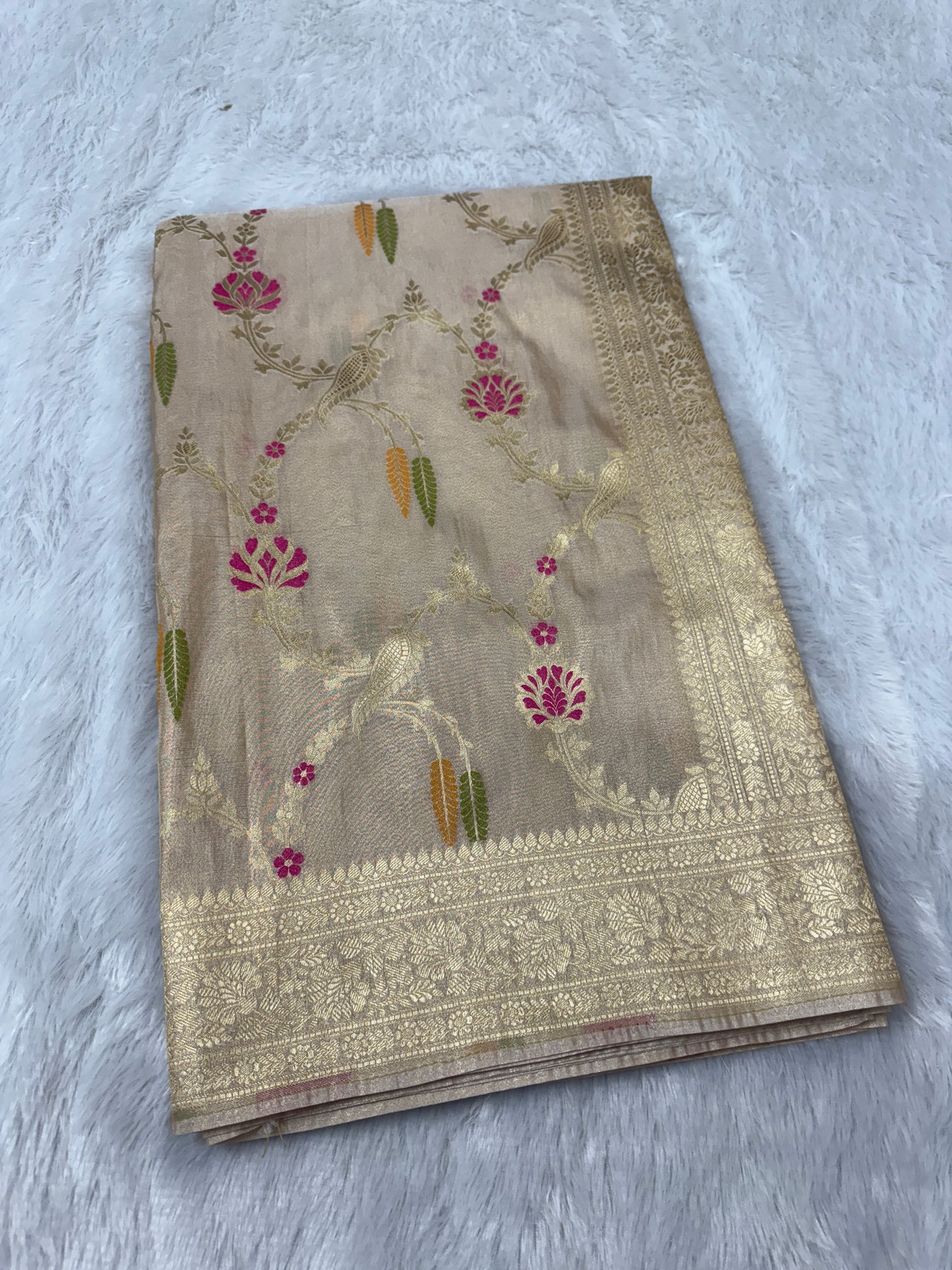 Banarasi tissue silk saree TS104