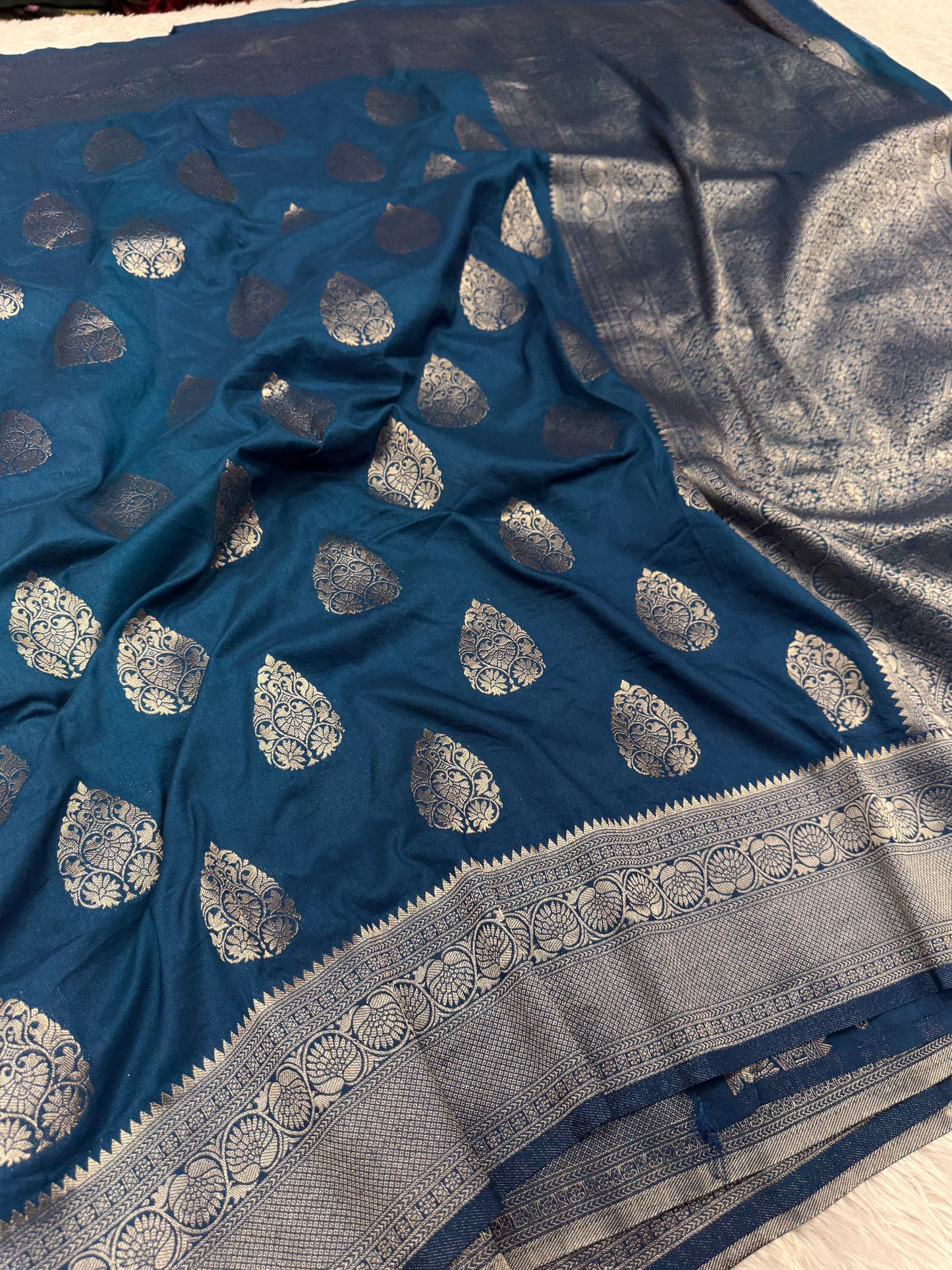 Banarasi georgette silk saree