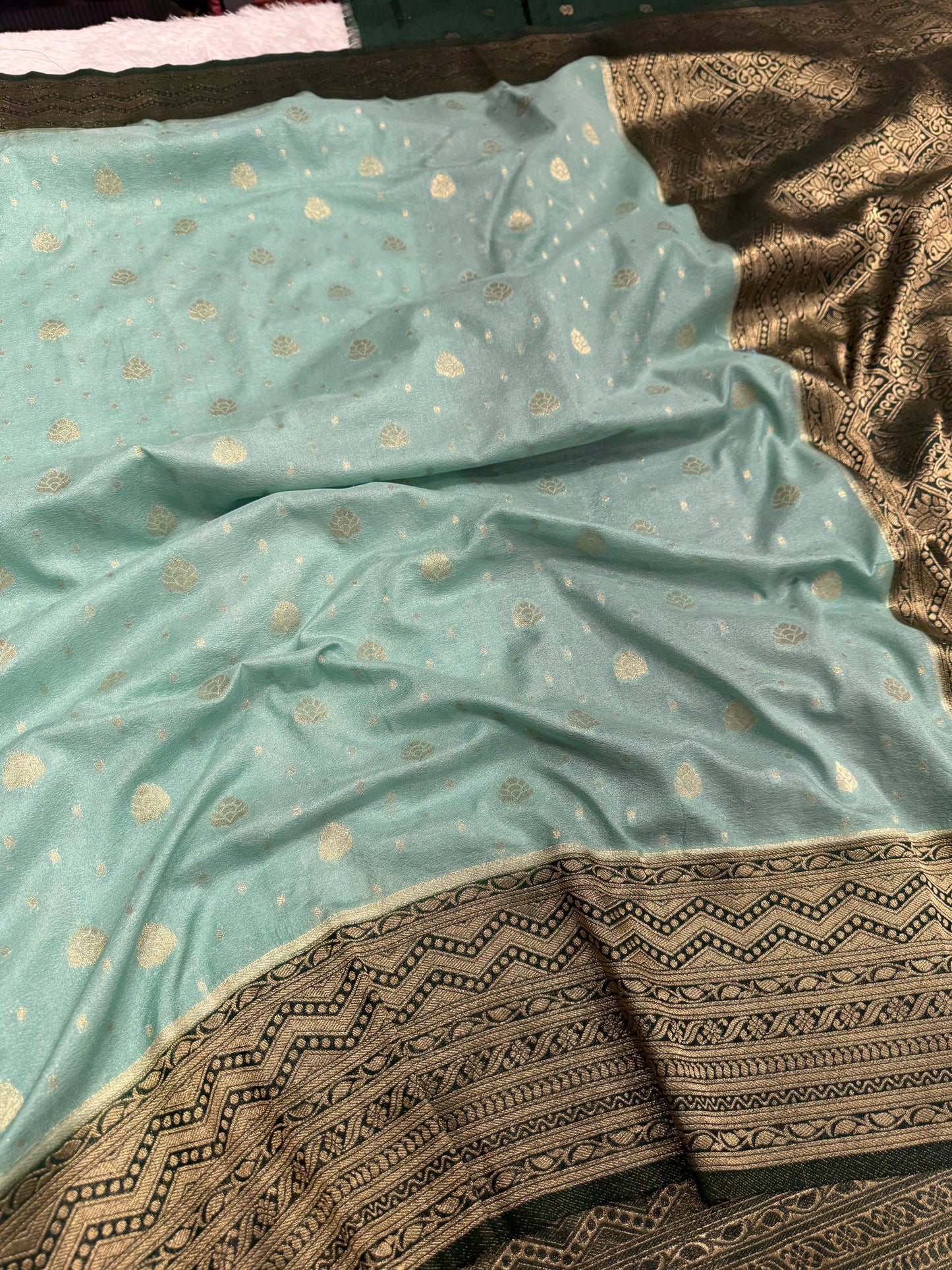 Banarasi georgette silk saree