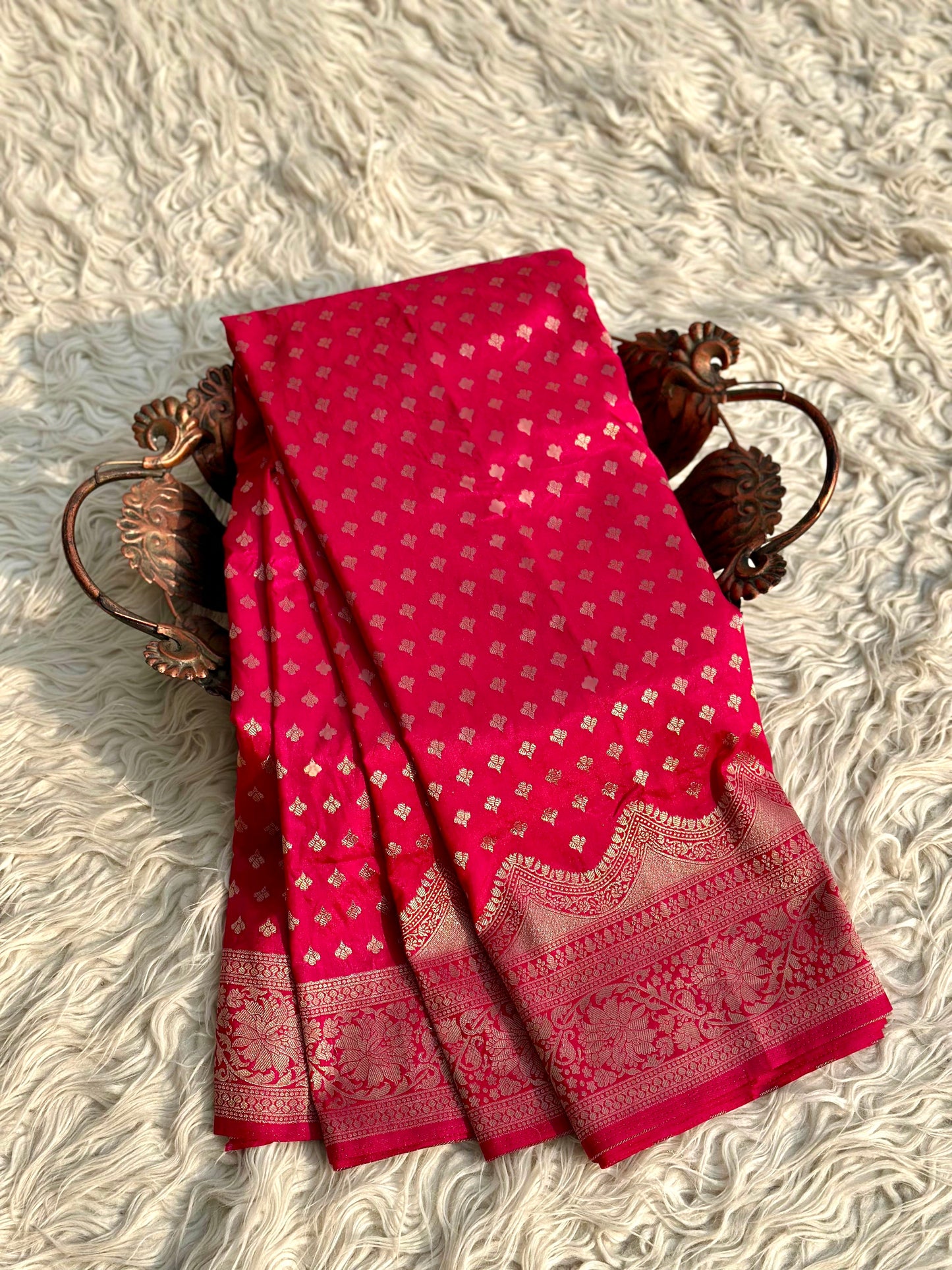 Banarasi Crep silk saree CR111