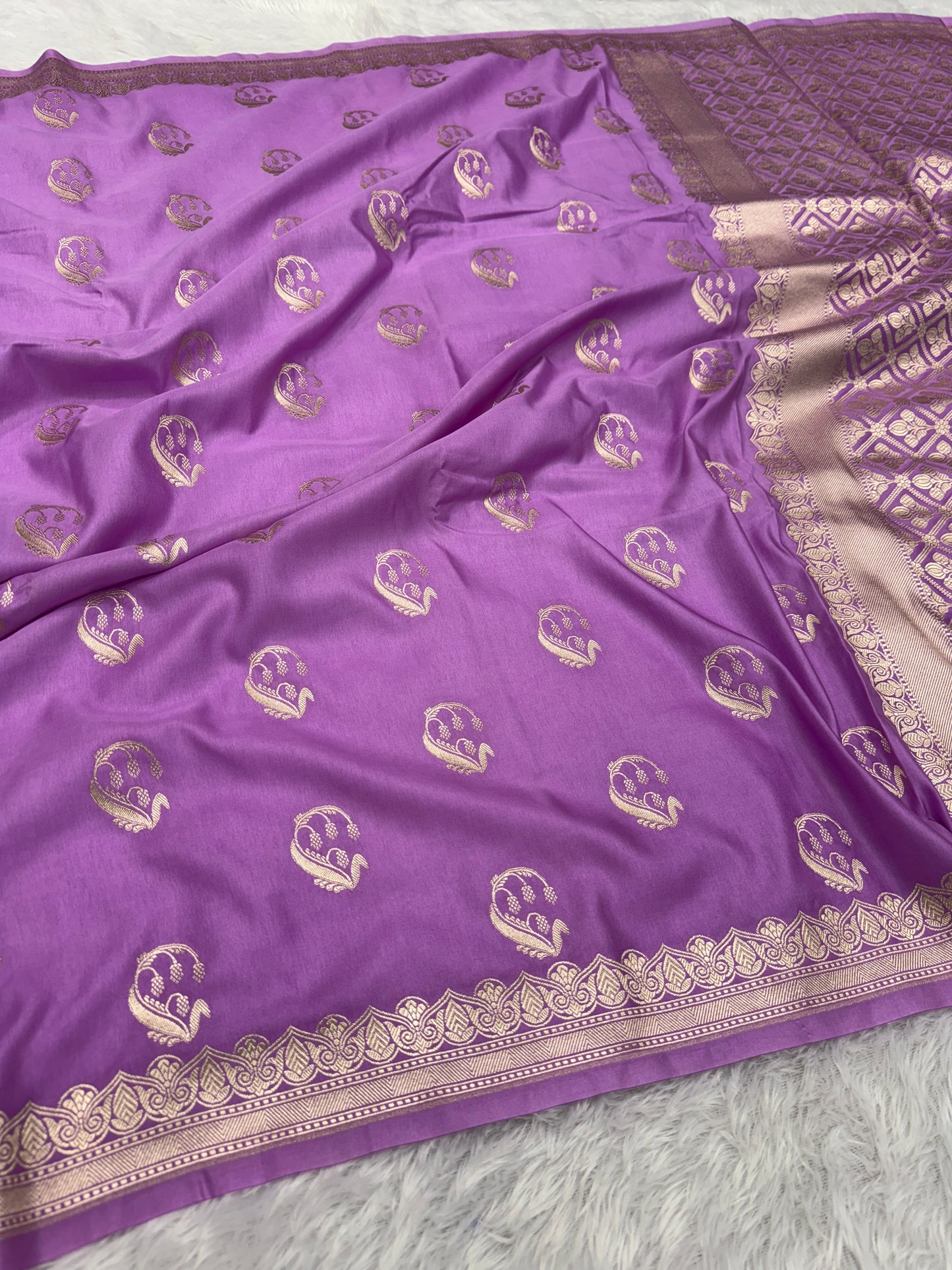 Premium Banarasi Mashru katan silk saree MK196
