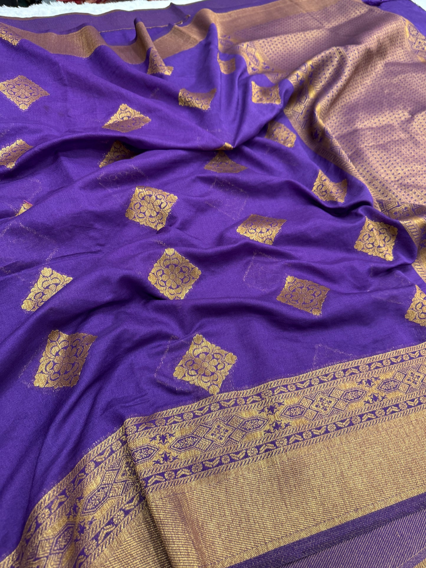 Banarasi georgette silk saree