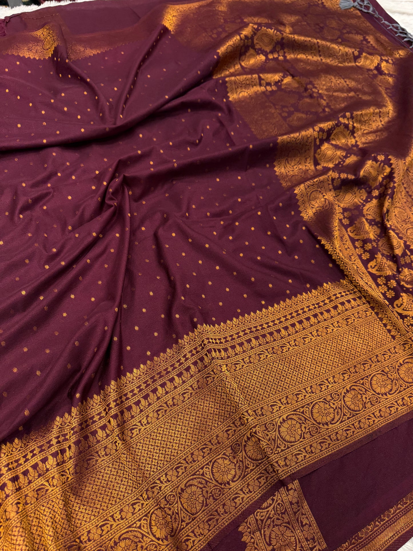 Banarasi georgette silk saree