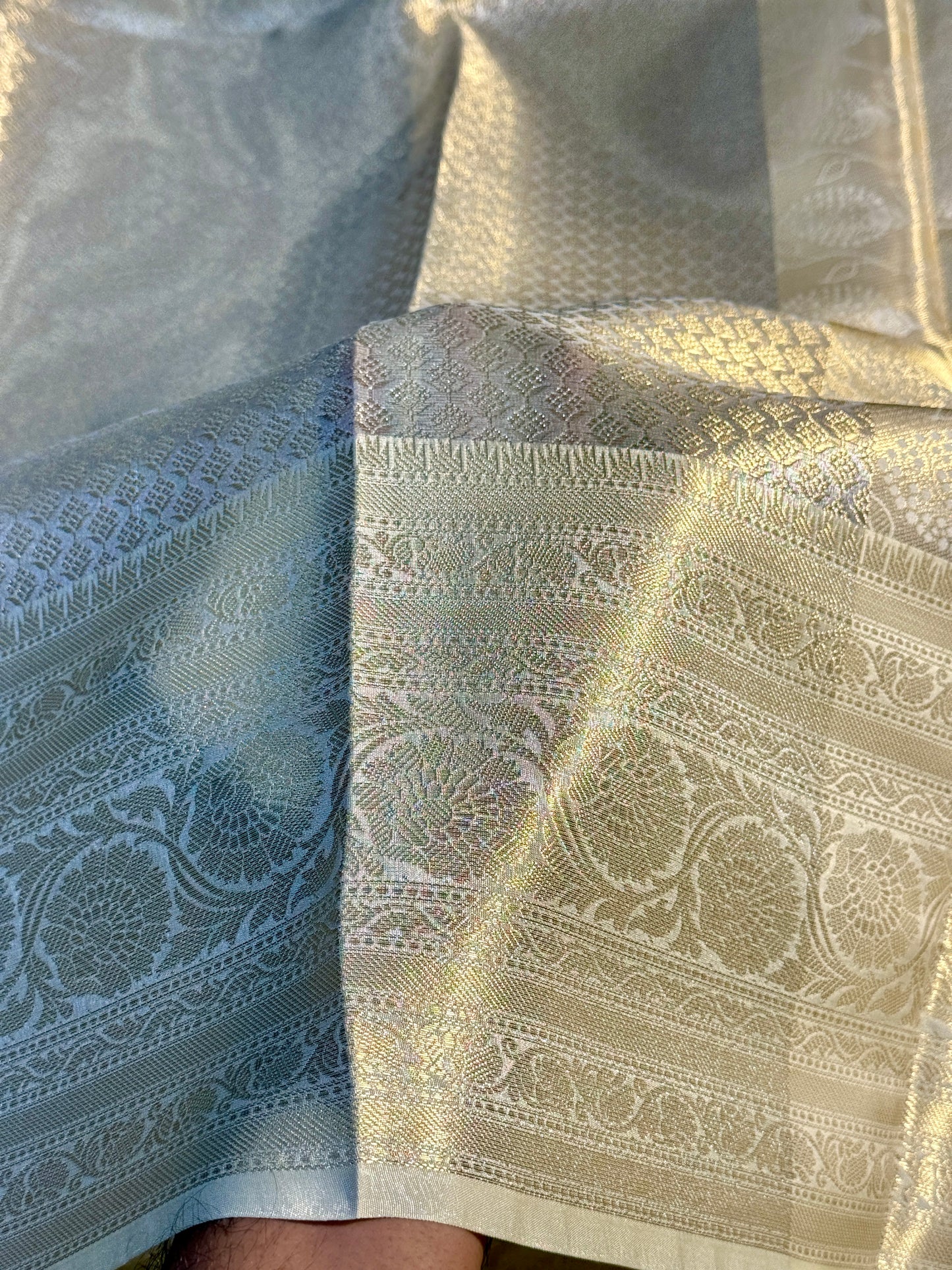 Premium Kanjivaram tissue silk saree TS107
