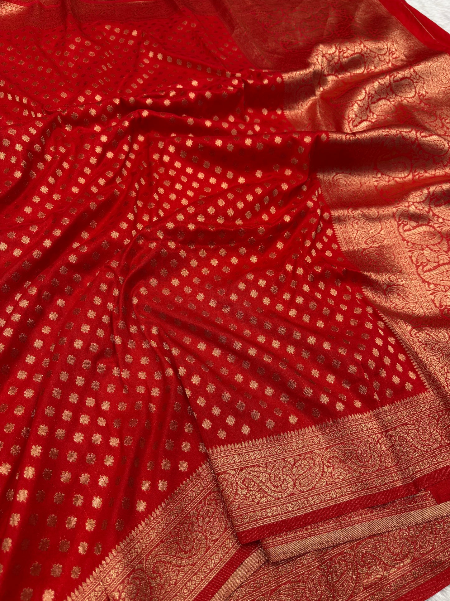Banarasi georgette silk saree