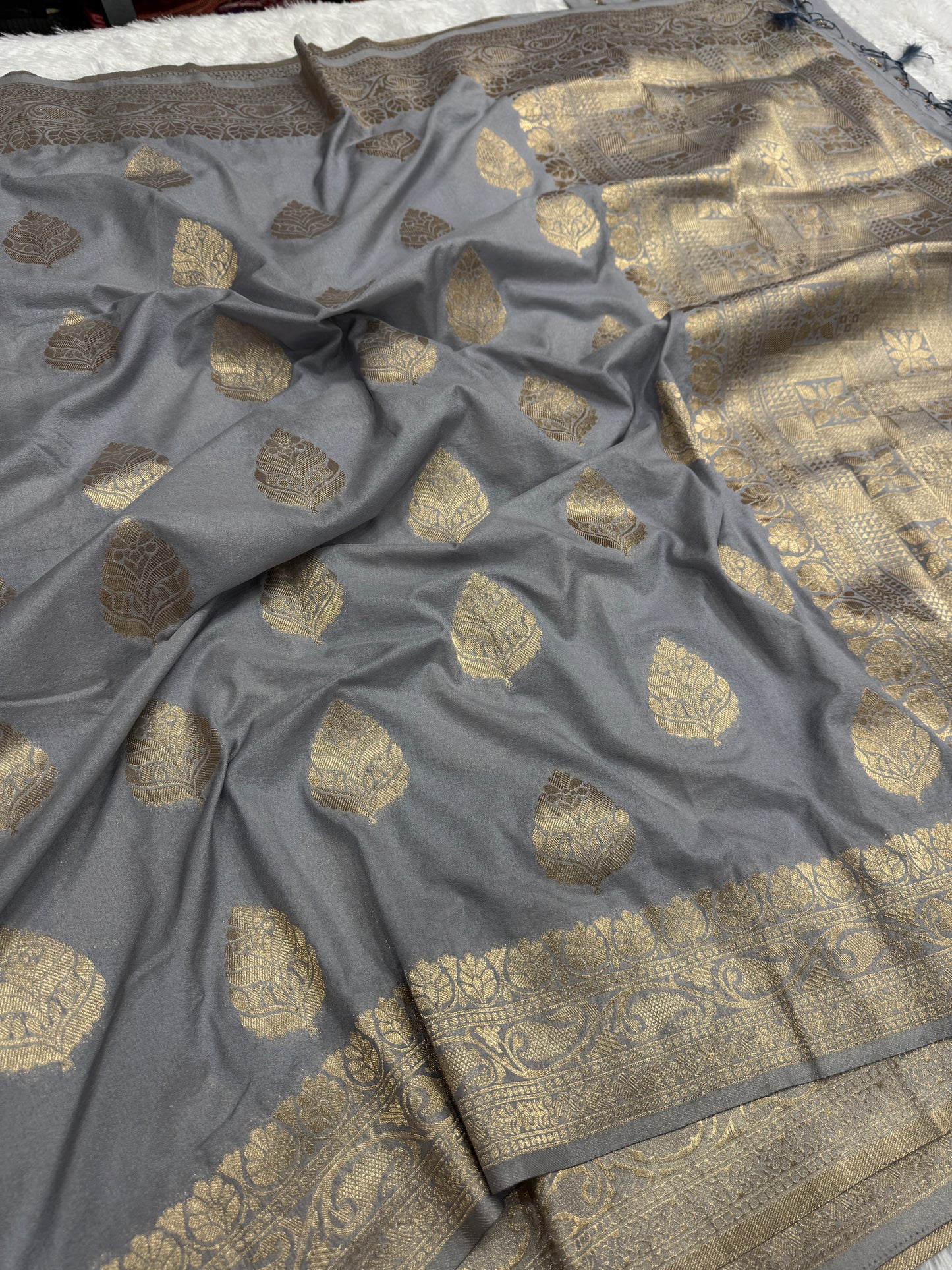 Banarasi georgette silk saree